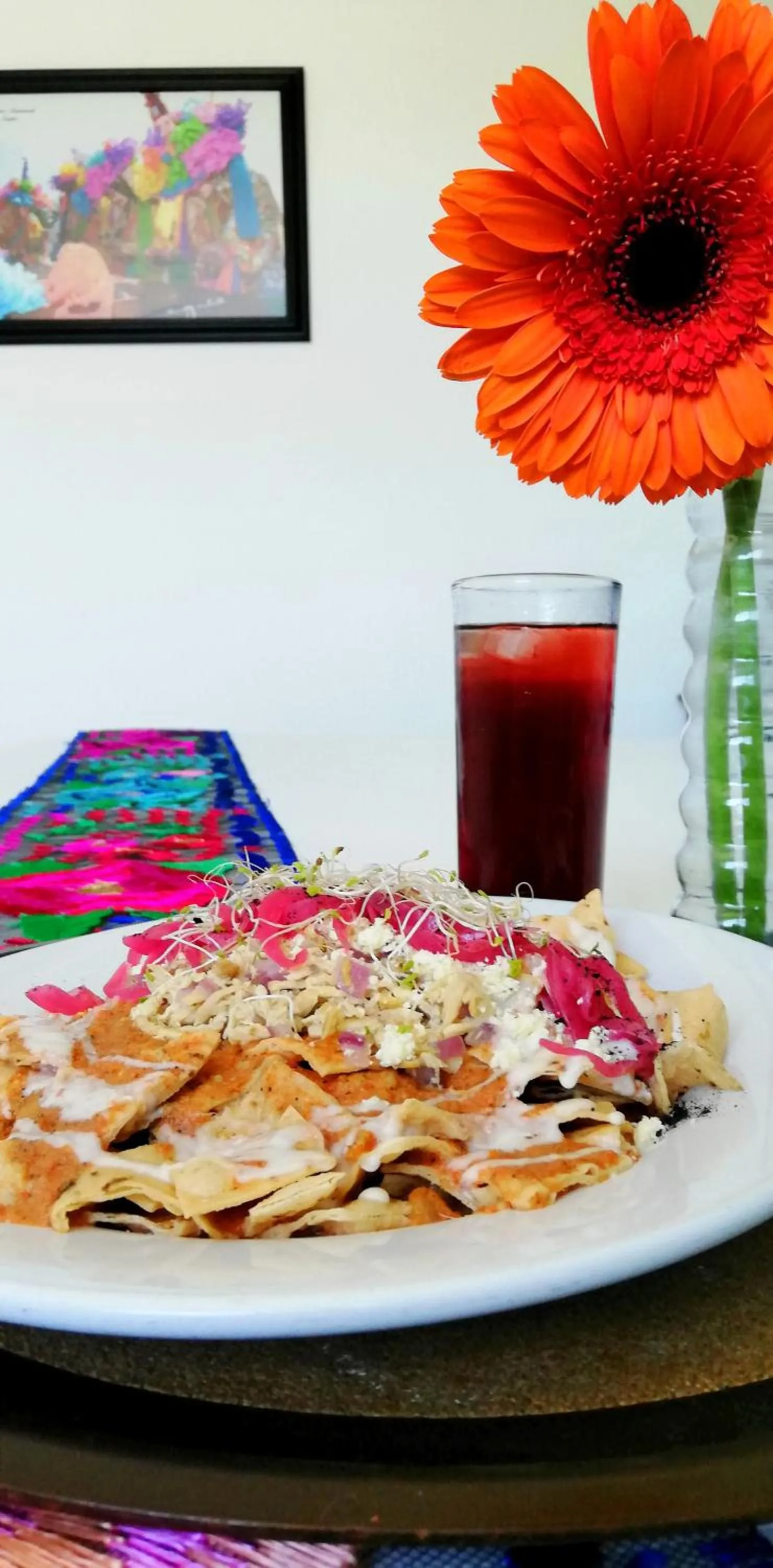 Food and drinks in Chiapas Hotel Express, Tuxtla Gutierrez