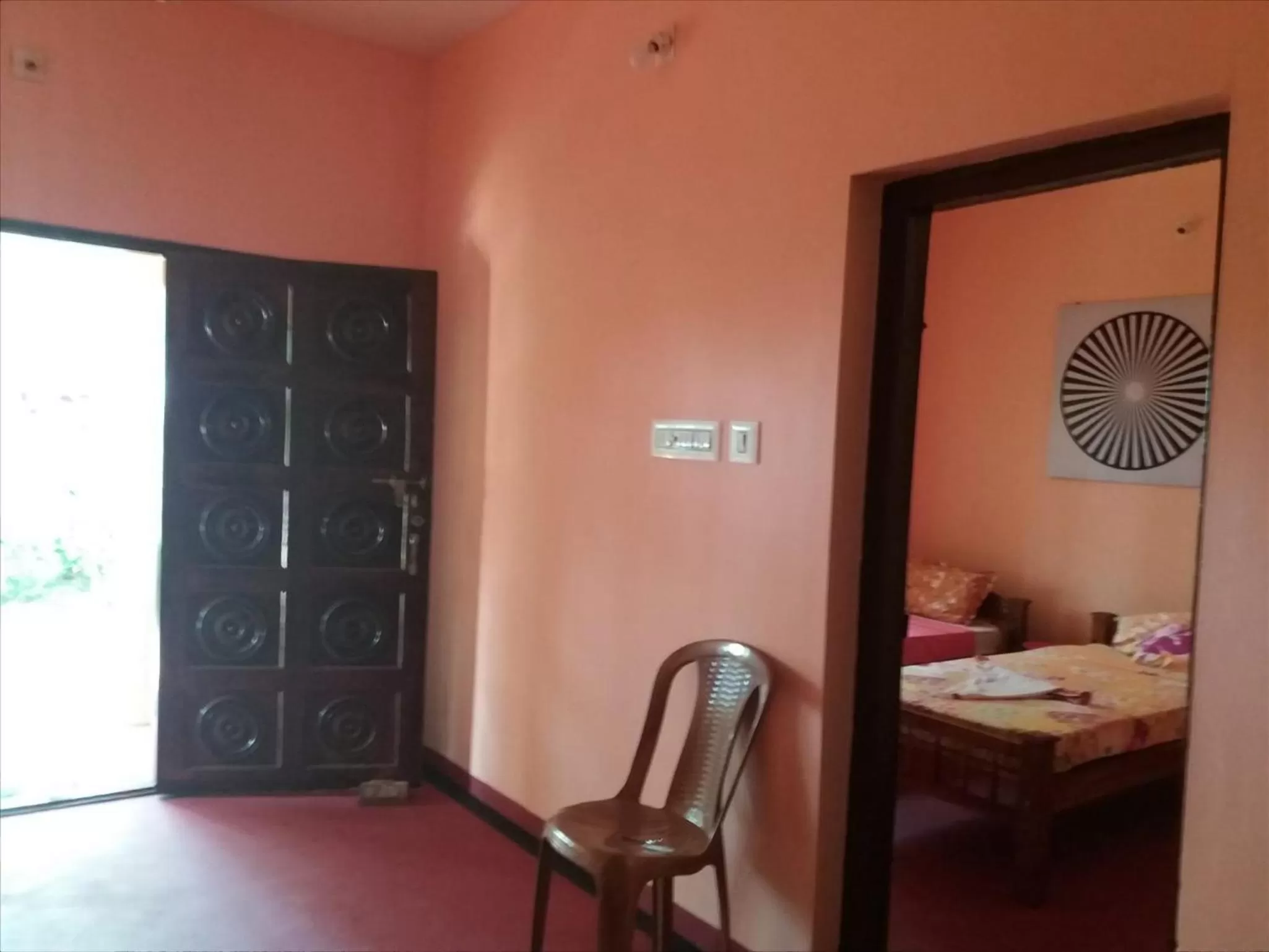 Communal lounge/ TV room in Sukriti beach Resort