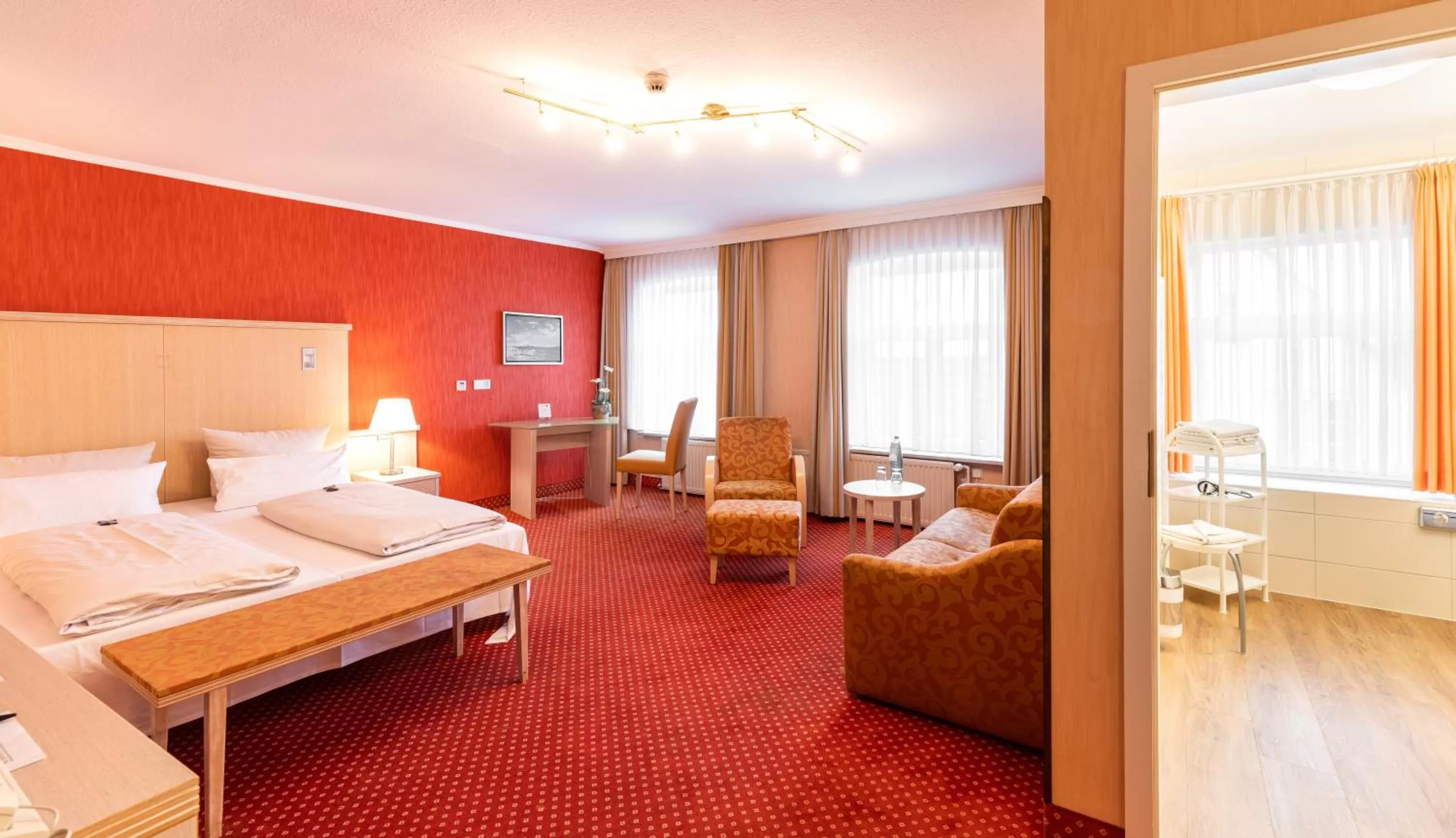 Photo of the whole room, Bed in Hotel Stadt Kappeln