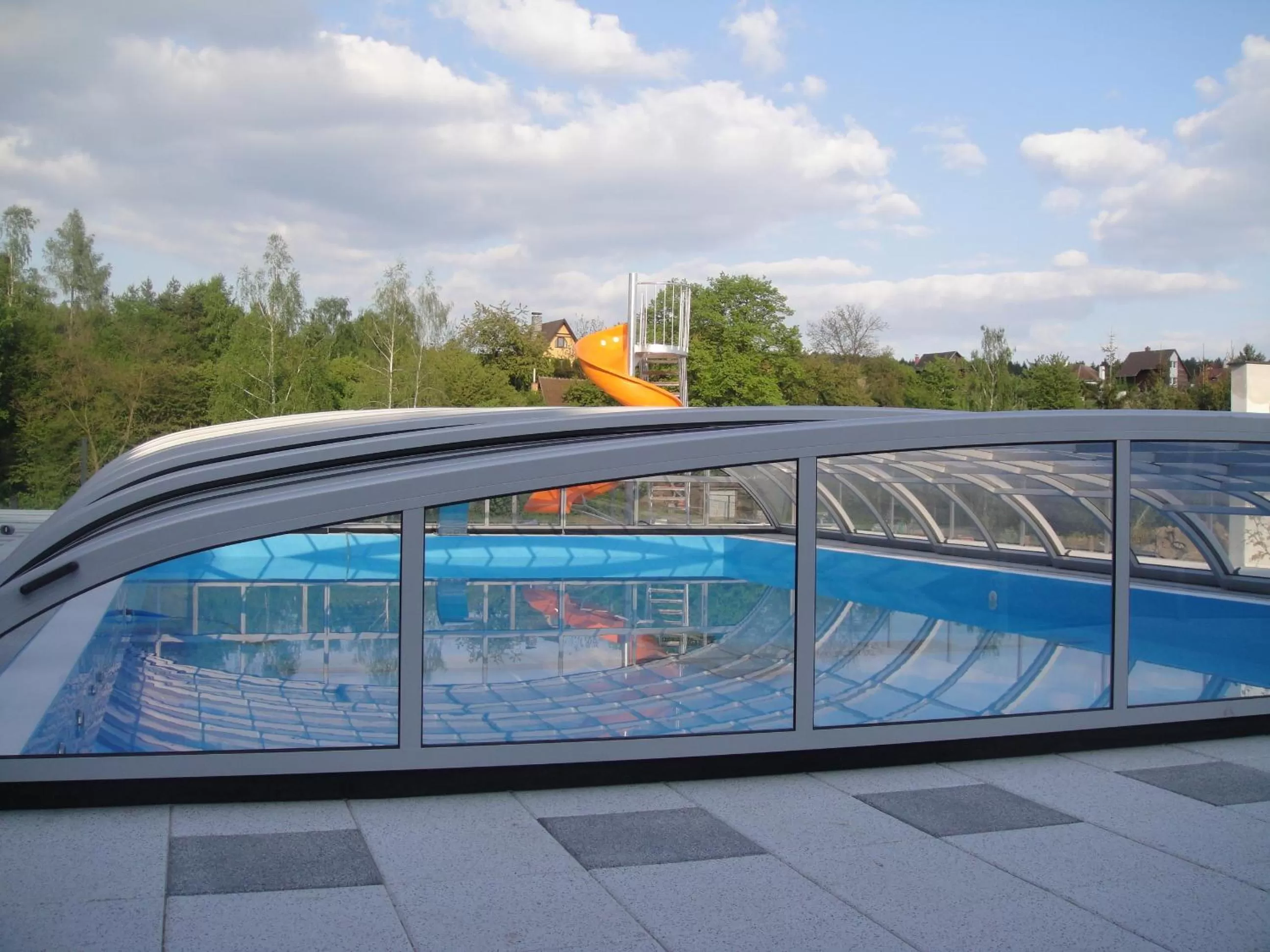 Swimming pool in OREA Resort Panorama Moravský kras