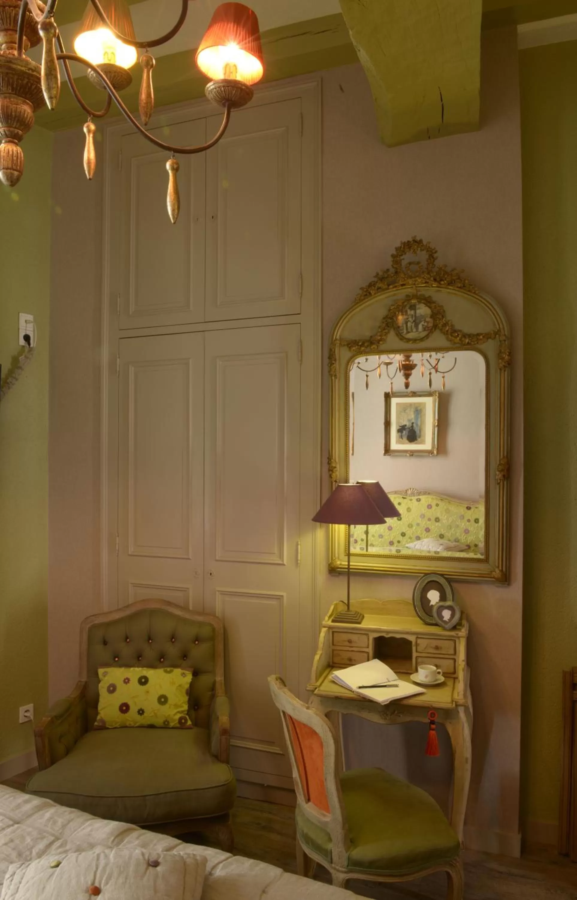 Decorative detail in Hôtel Saint Pierre Boutique-Hôtel