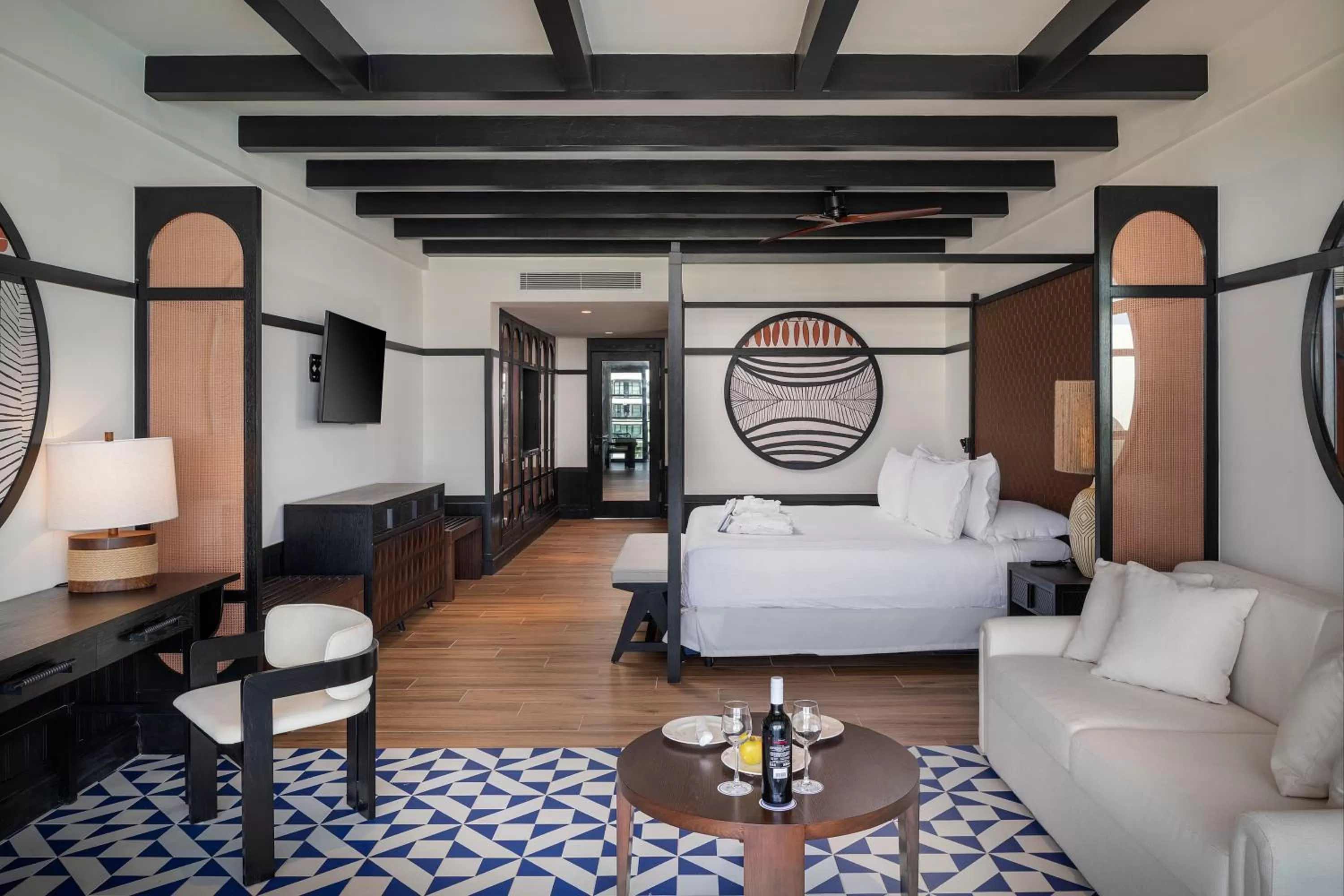 Seating area, Bed in Ocean Eden Bay - Adults Only - All Inclusive