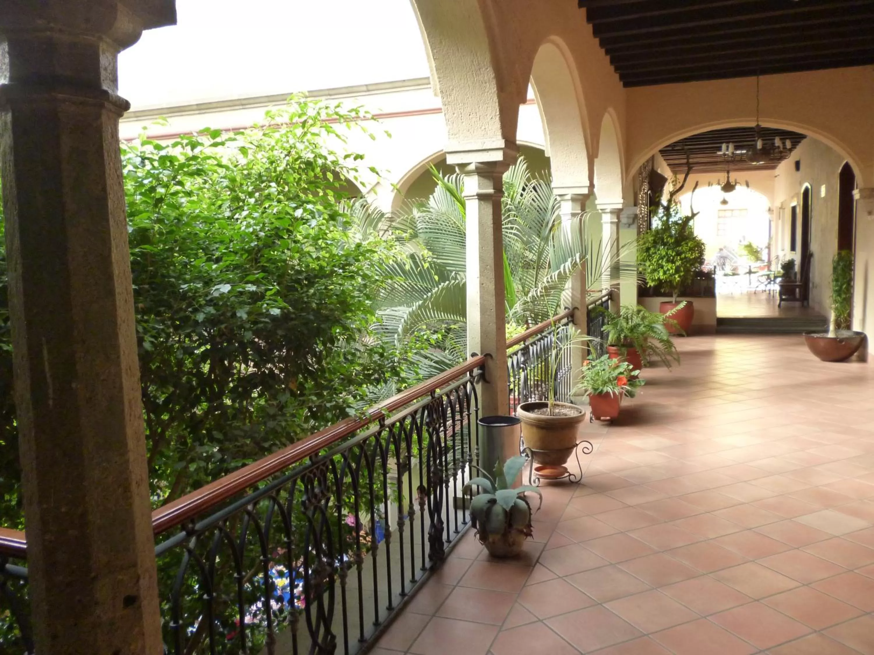 Patio in Hotel CasAntica