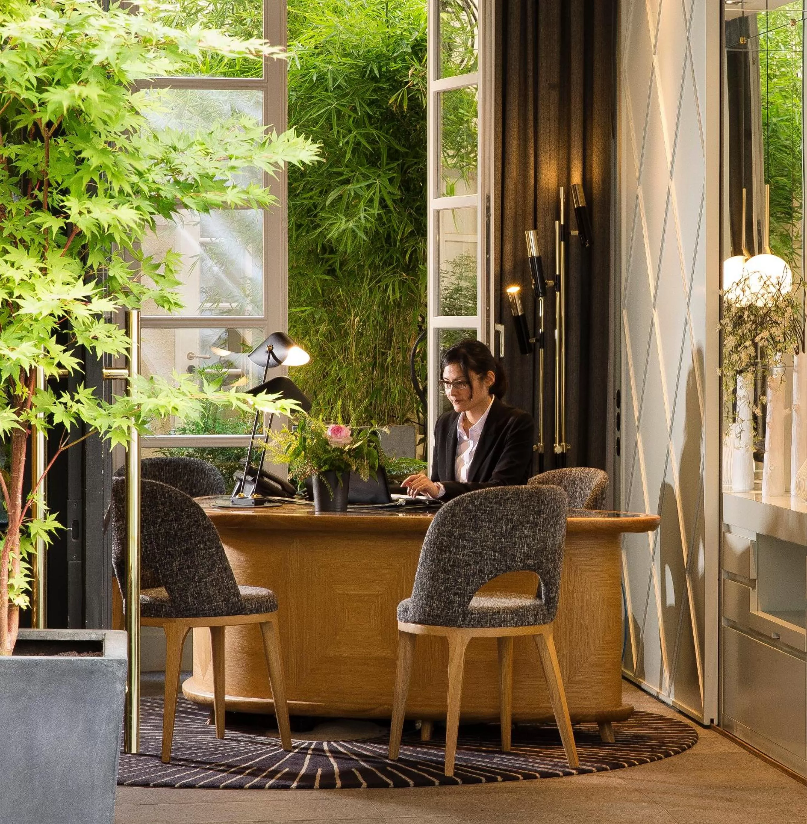 Balcony/Terrace in Millésime Hôtel
