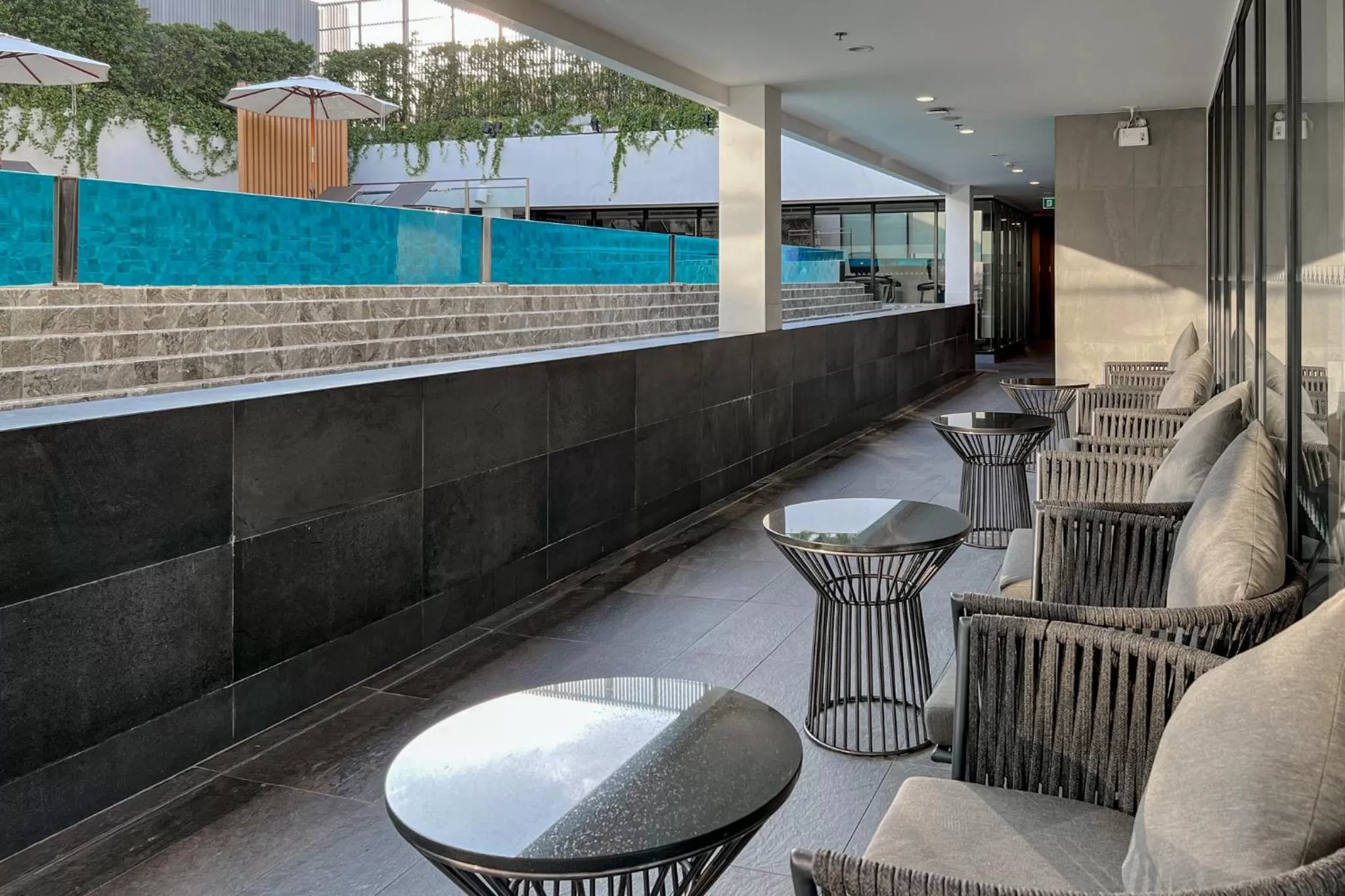 Swimming pool in Amanta Hotel & Residence Sathorn