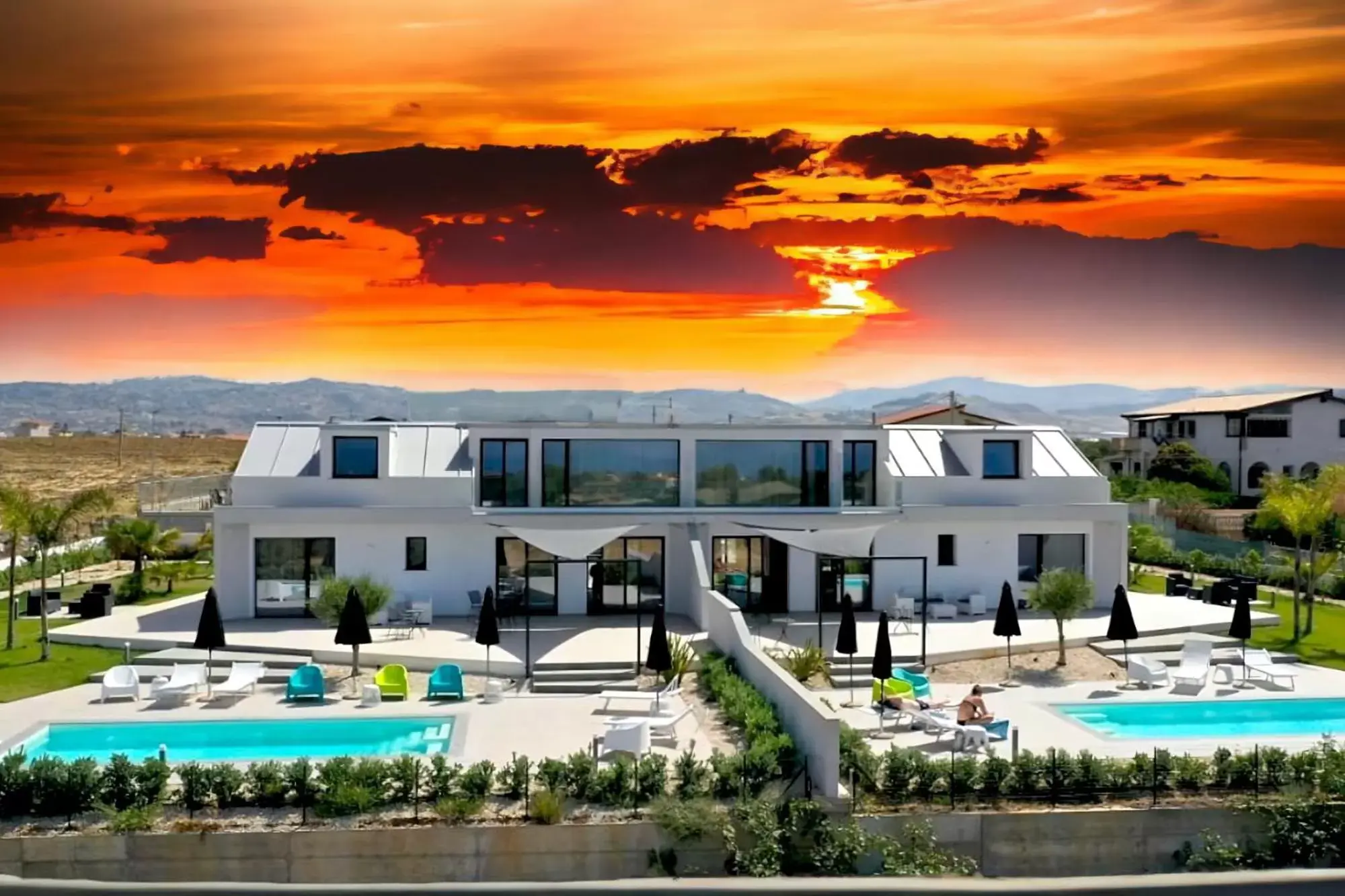 Property building, Swimming Pool in La Valle Dei Tempi Property building, Swimming Pool in La Valle Dei Tempi