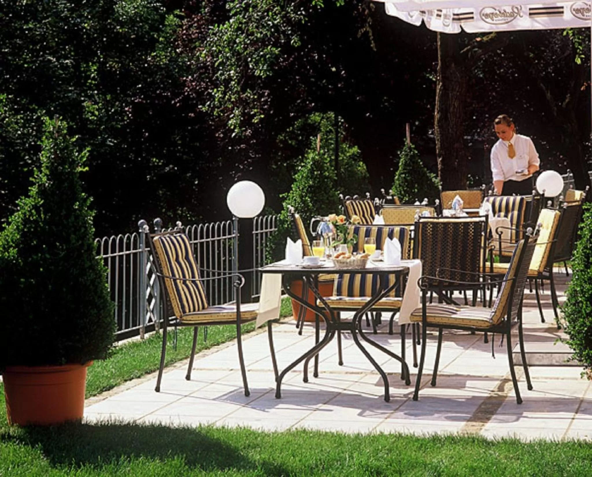Balcony/Terrace in Hotel Villa Geyerswörth