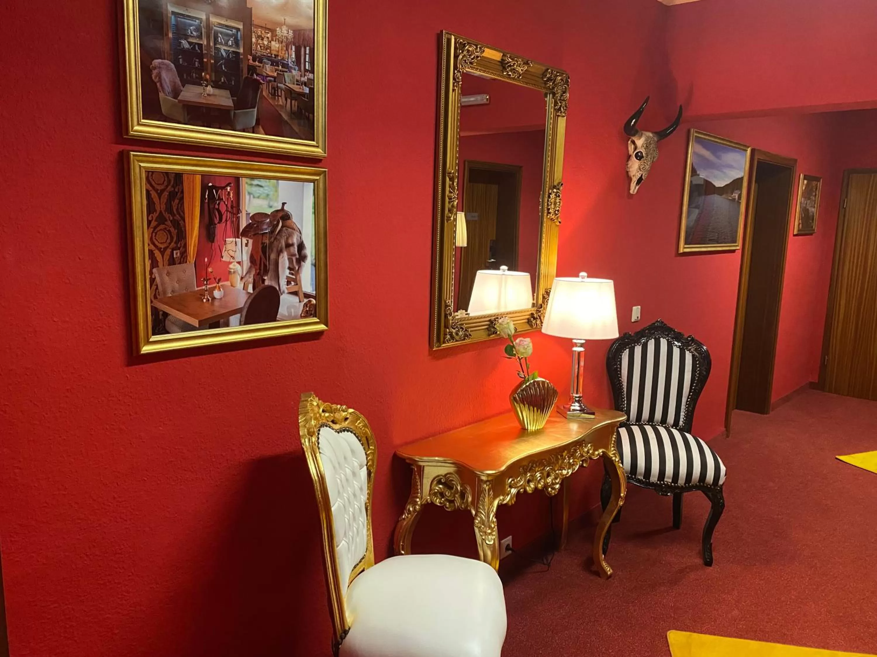 Decorative detail in Riverdam Boutique Hotel