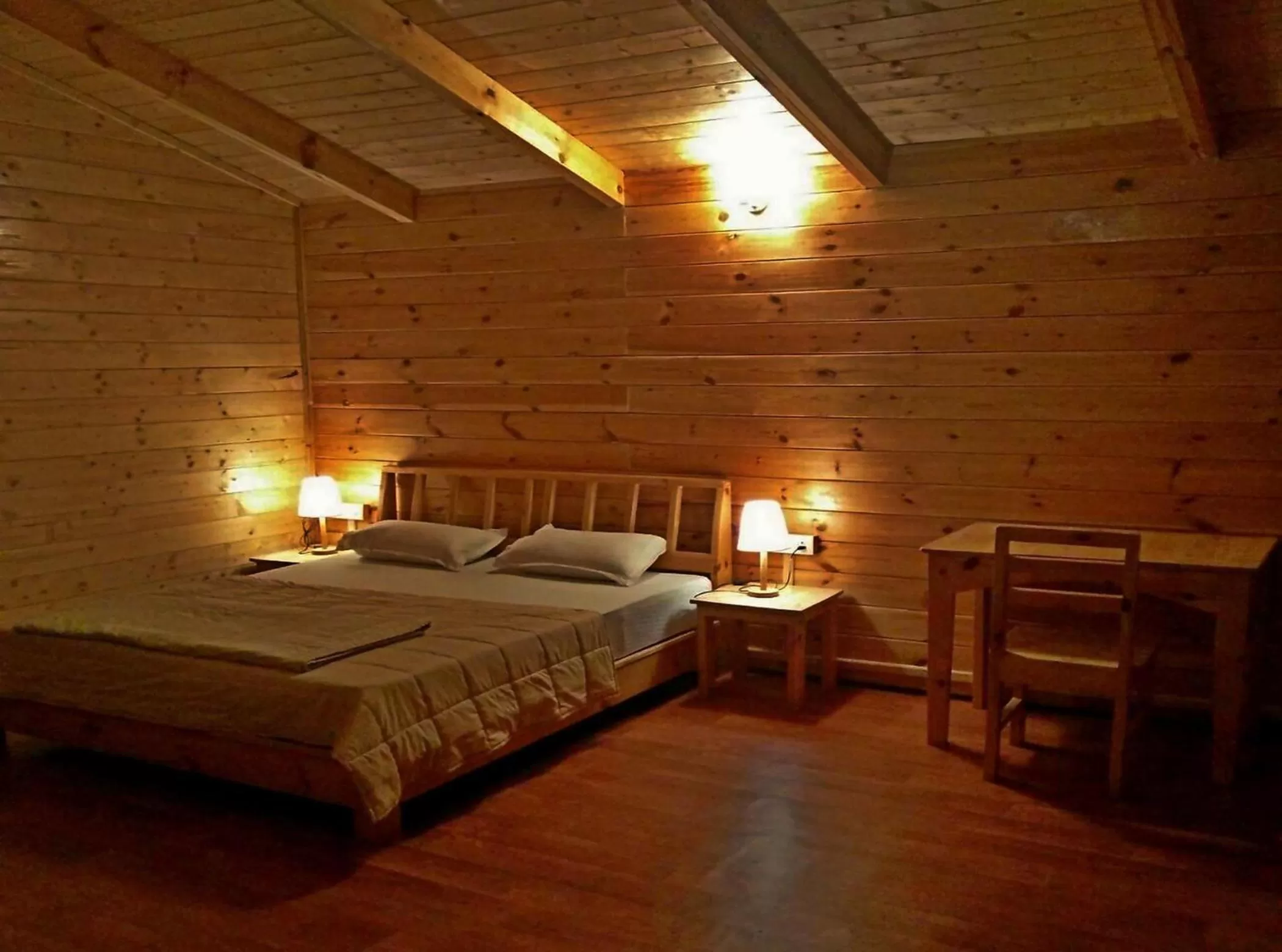 Photo of the whole room, Bed in LABDHI RESORTS Stag Groups not allowed