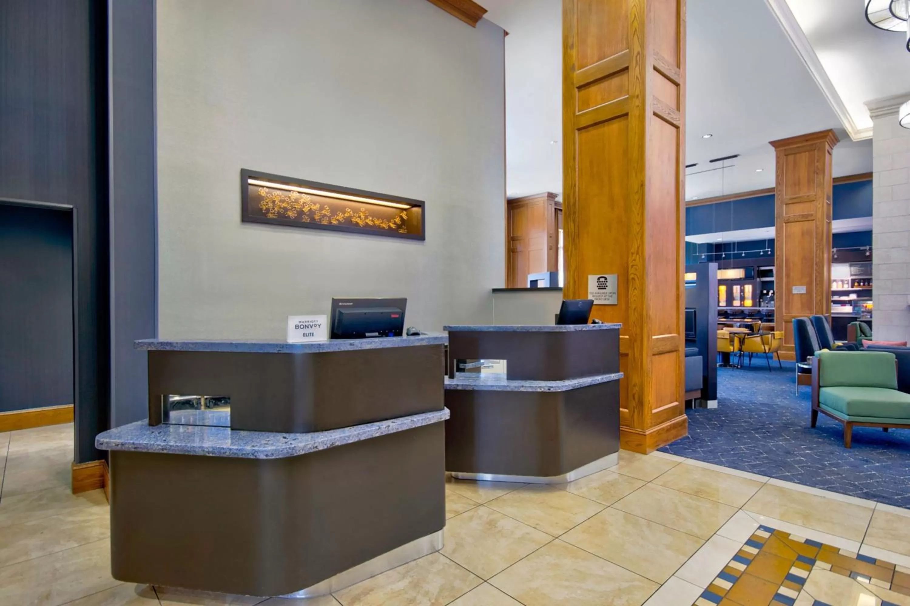 Lobby or reception in Courtyard by Marriott Nashville Green Hills