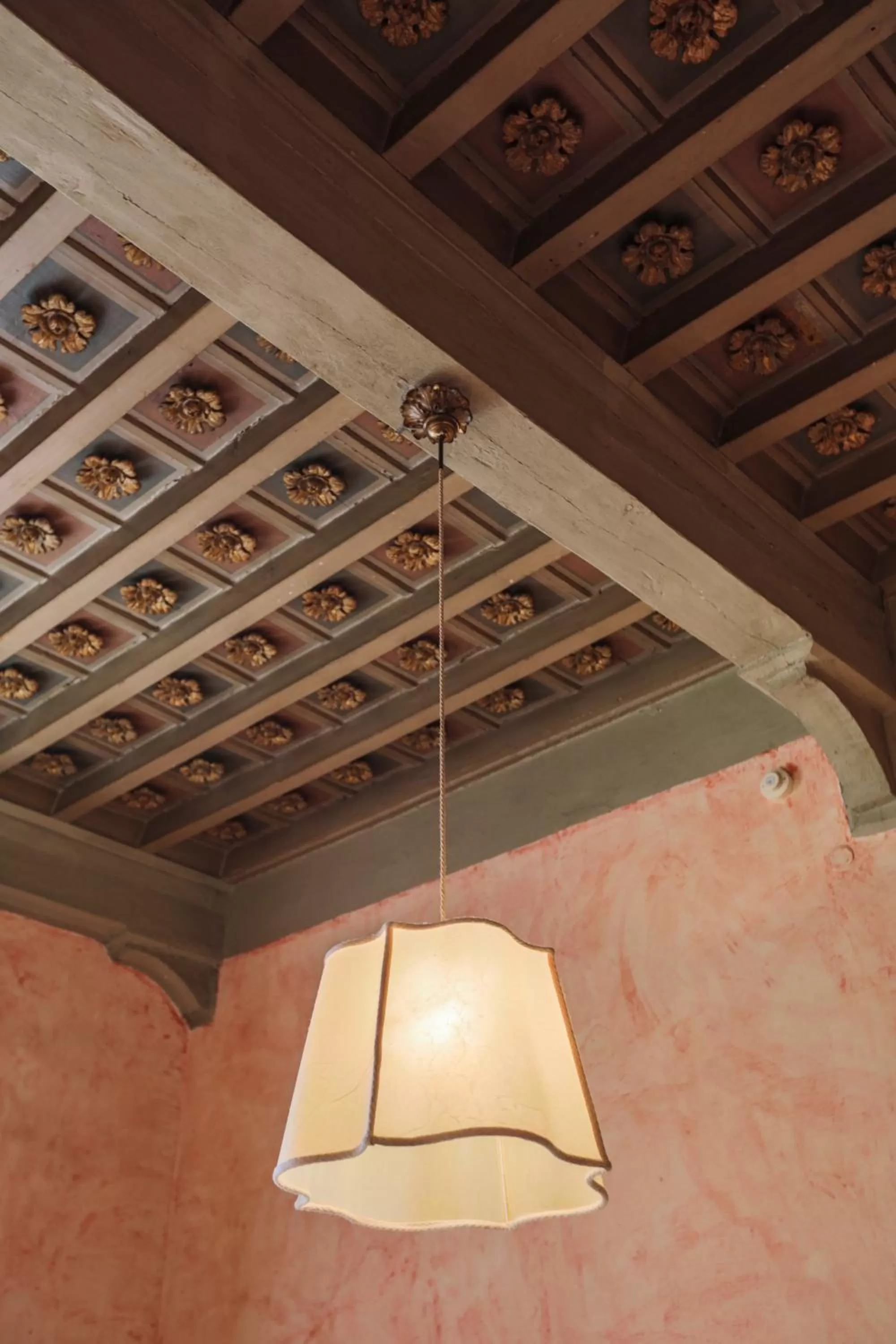 Decorative detail in Hotel Croce Di Malta