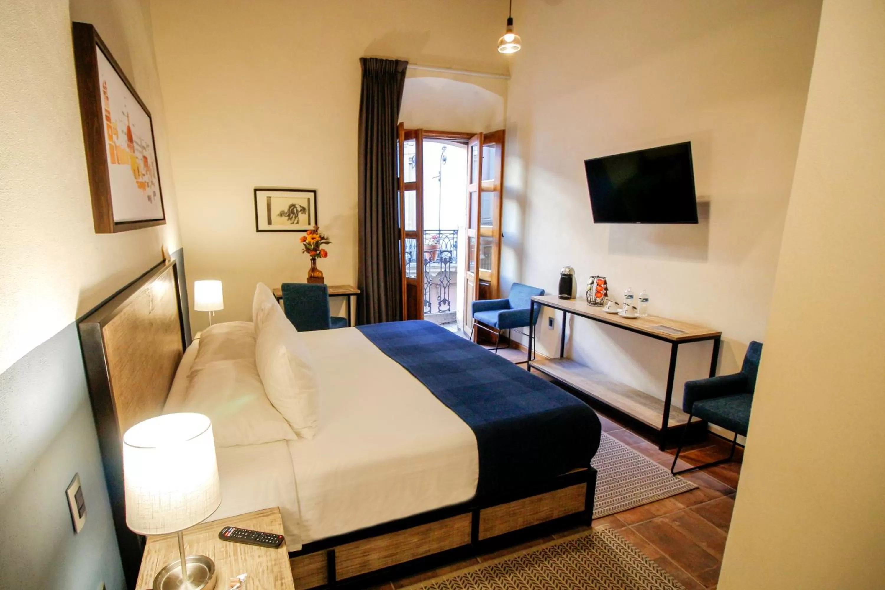 Bedroom in Hotel La Notaría