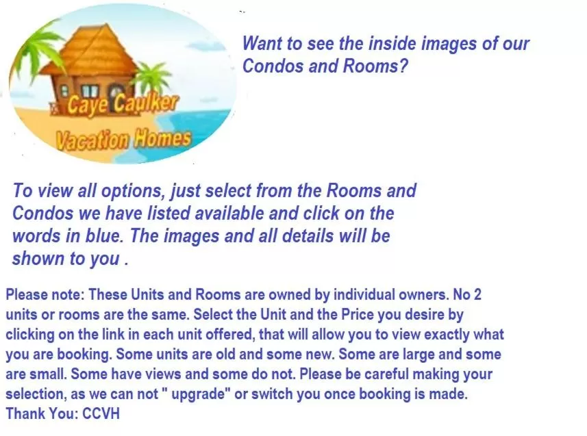 Beach Side Condos Caye Caulker by CCVH