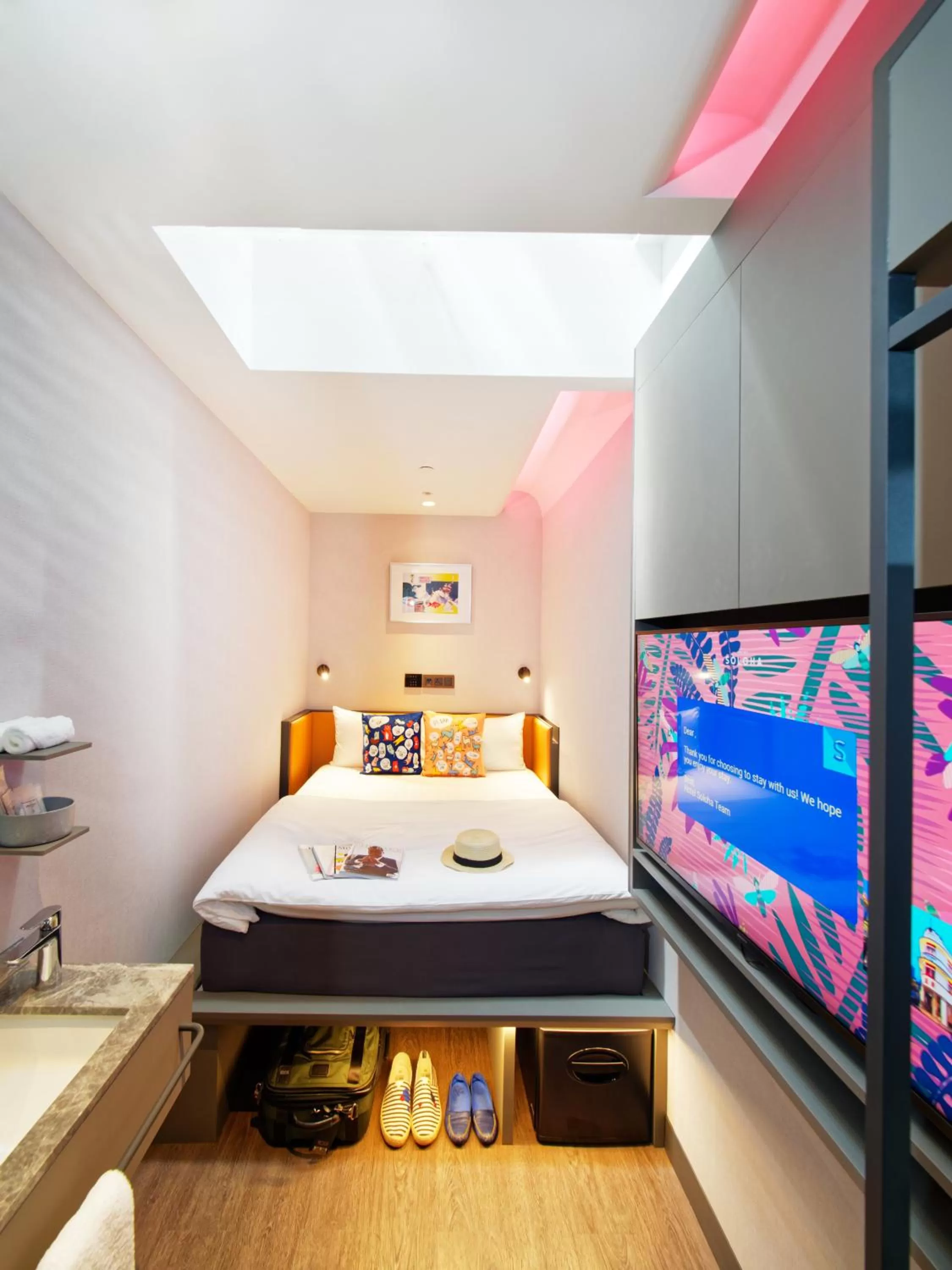 Photo of the whole room in Hotel Soloha at Chinatown