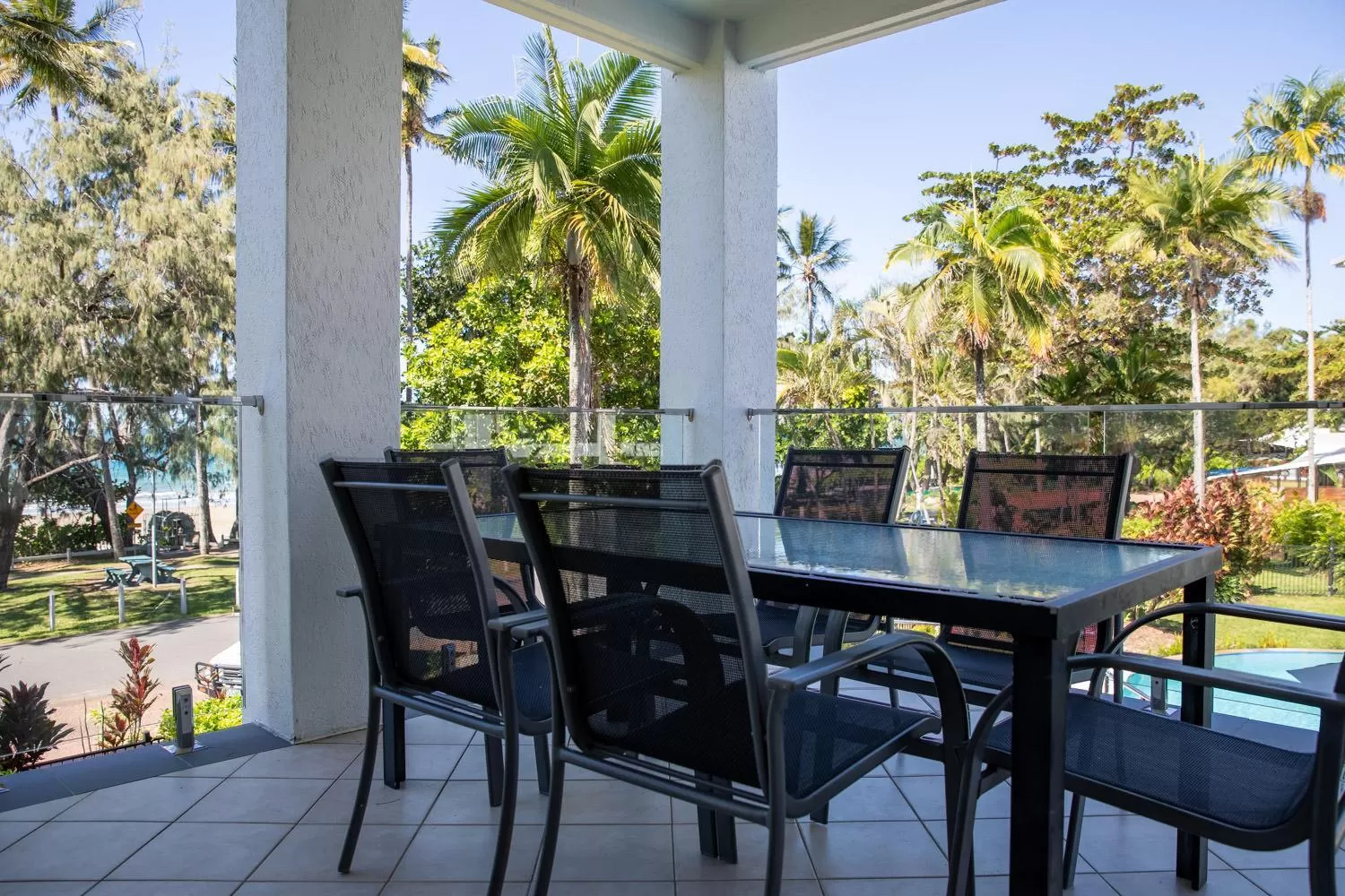 Balcony/Terrace in Beaches Holiday Apartments - Official Onsite Reception & Check In