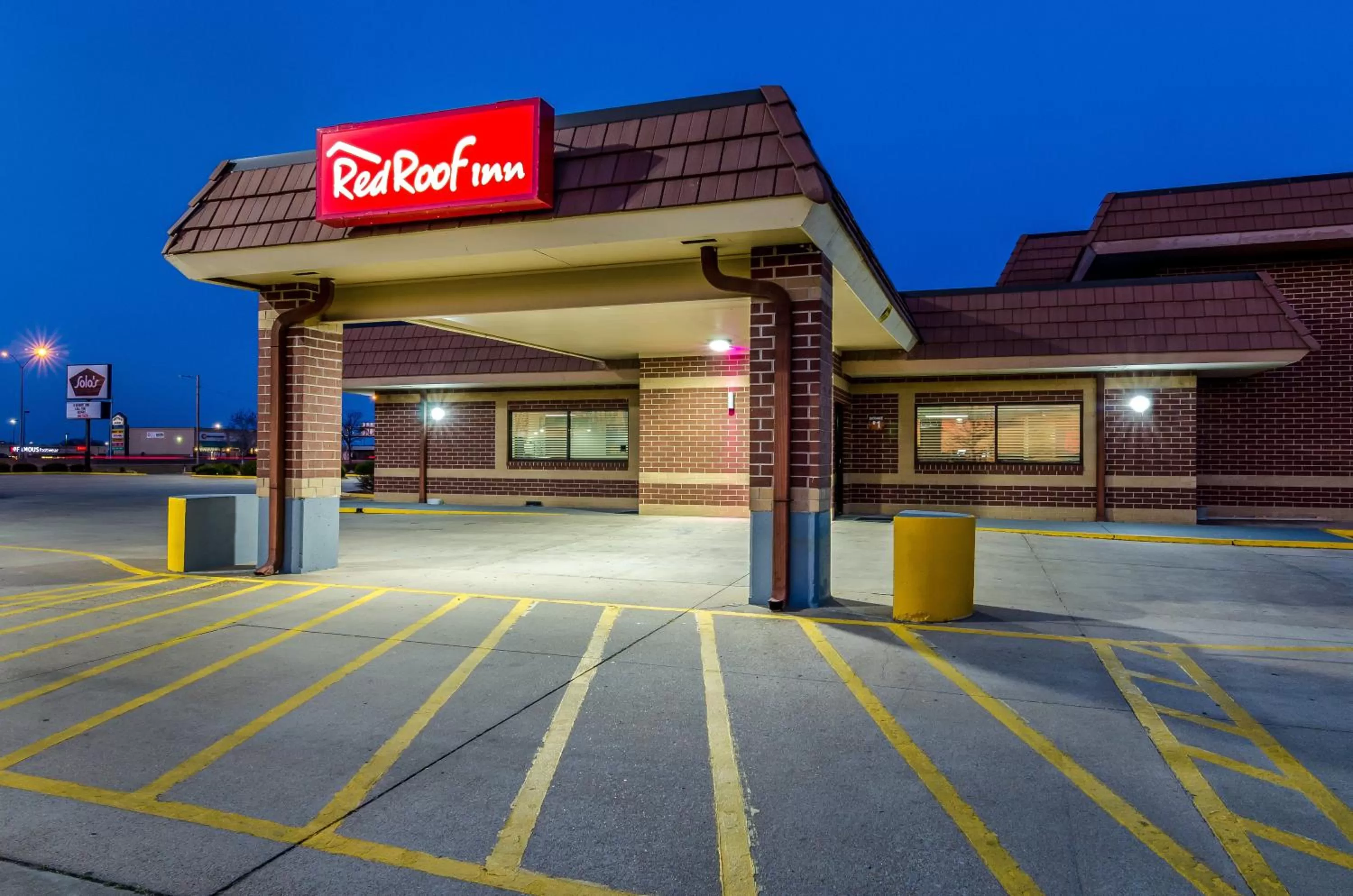 Property building in Red Roof Inn & Conference Center Wichita Airport