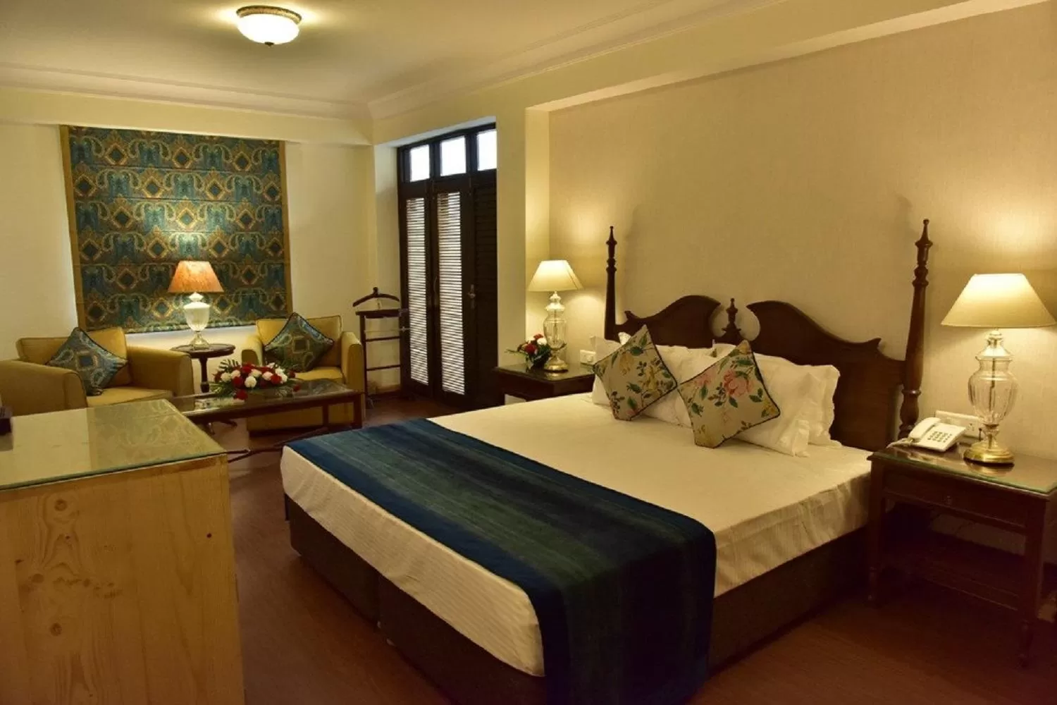 Bed in The Oaktree House