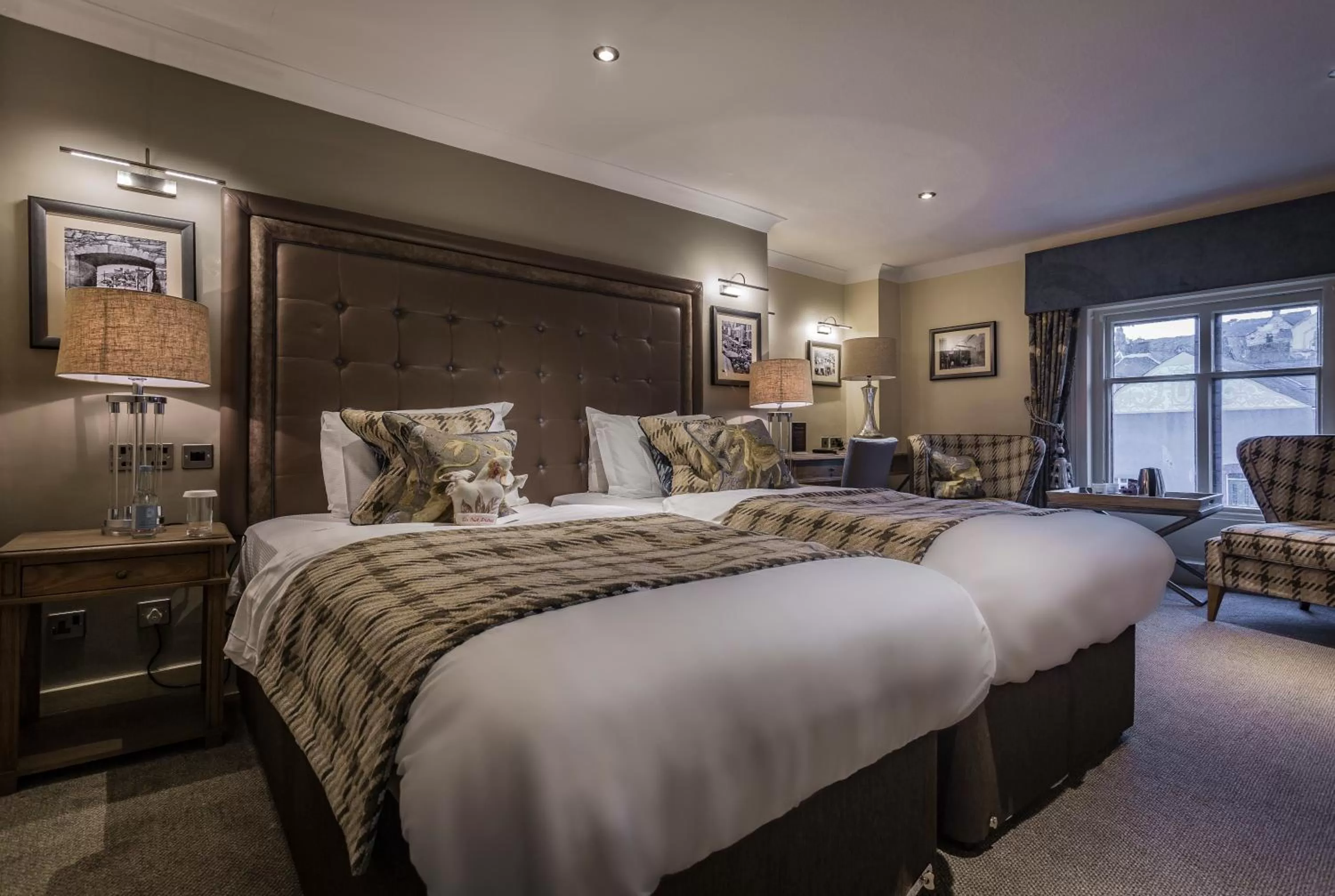 Bed in The Castle Hotel, Conwy, North Wales - The Coaching Inn Group