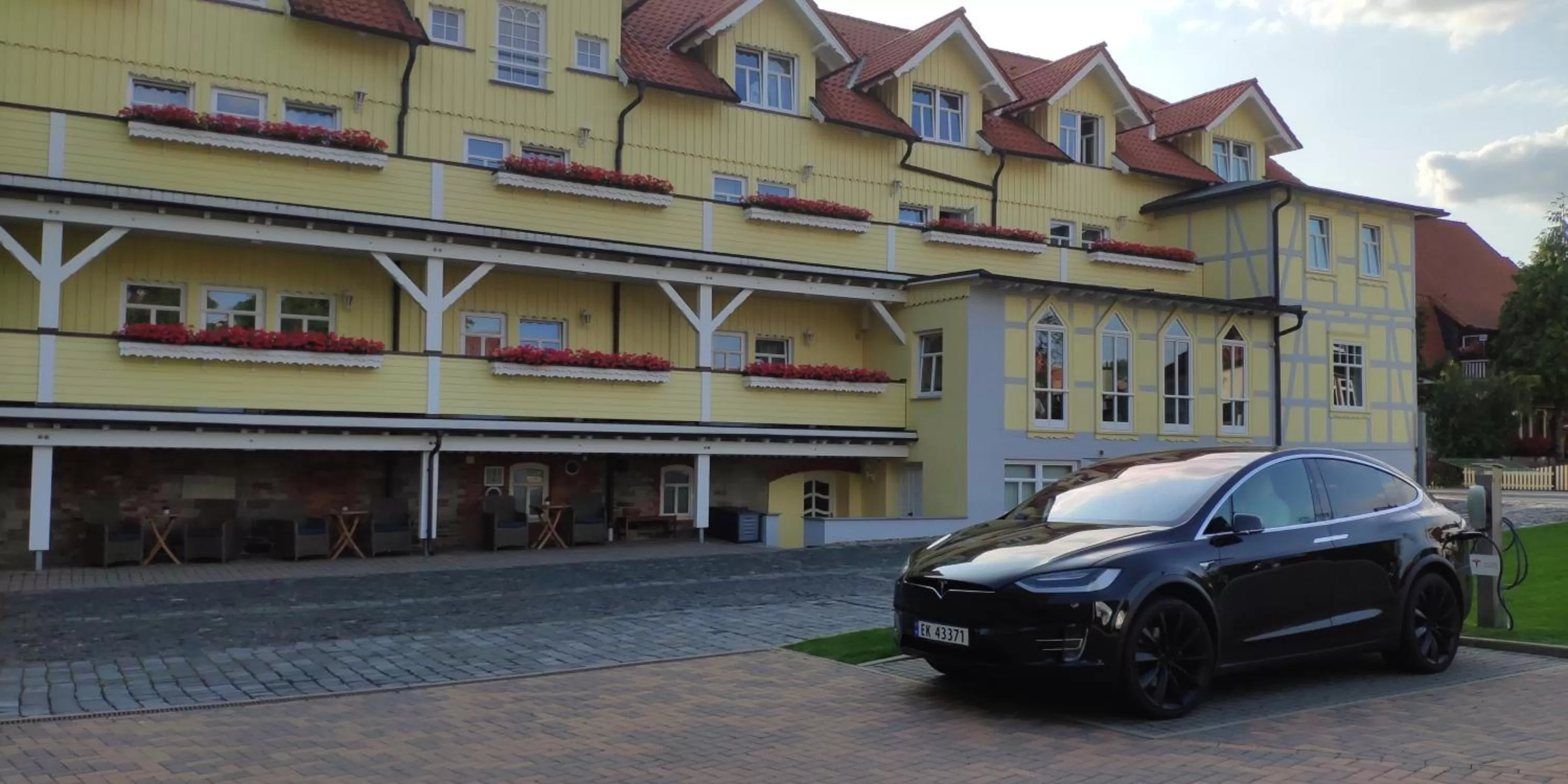 Property building in Boutiquehotel Schloßpalais