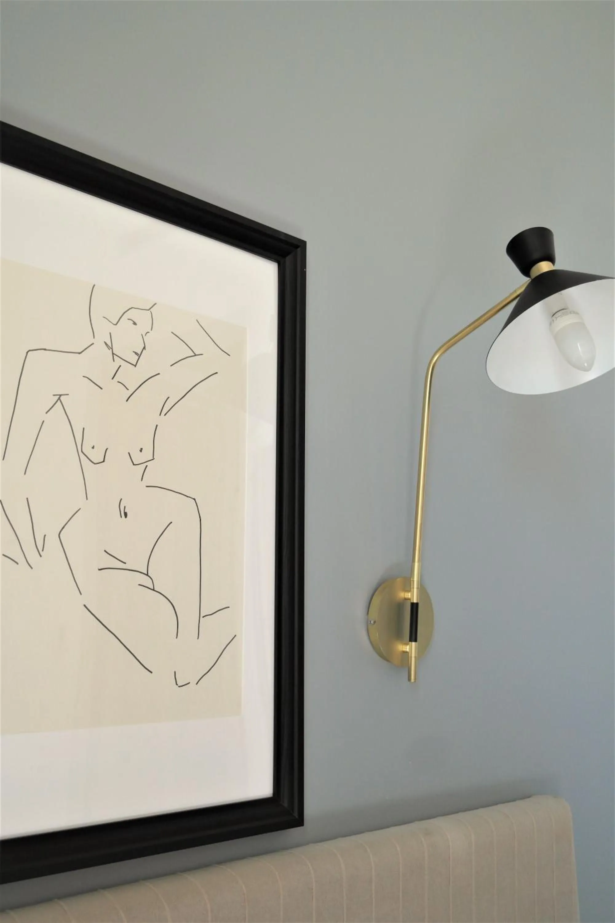 Decorative detail in Hotel Belle-Vue Vieux-Port