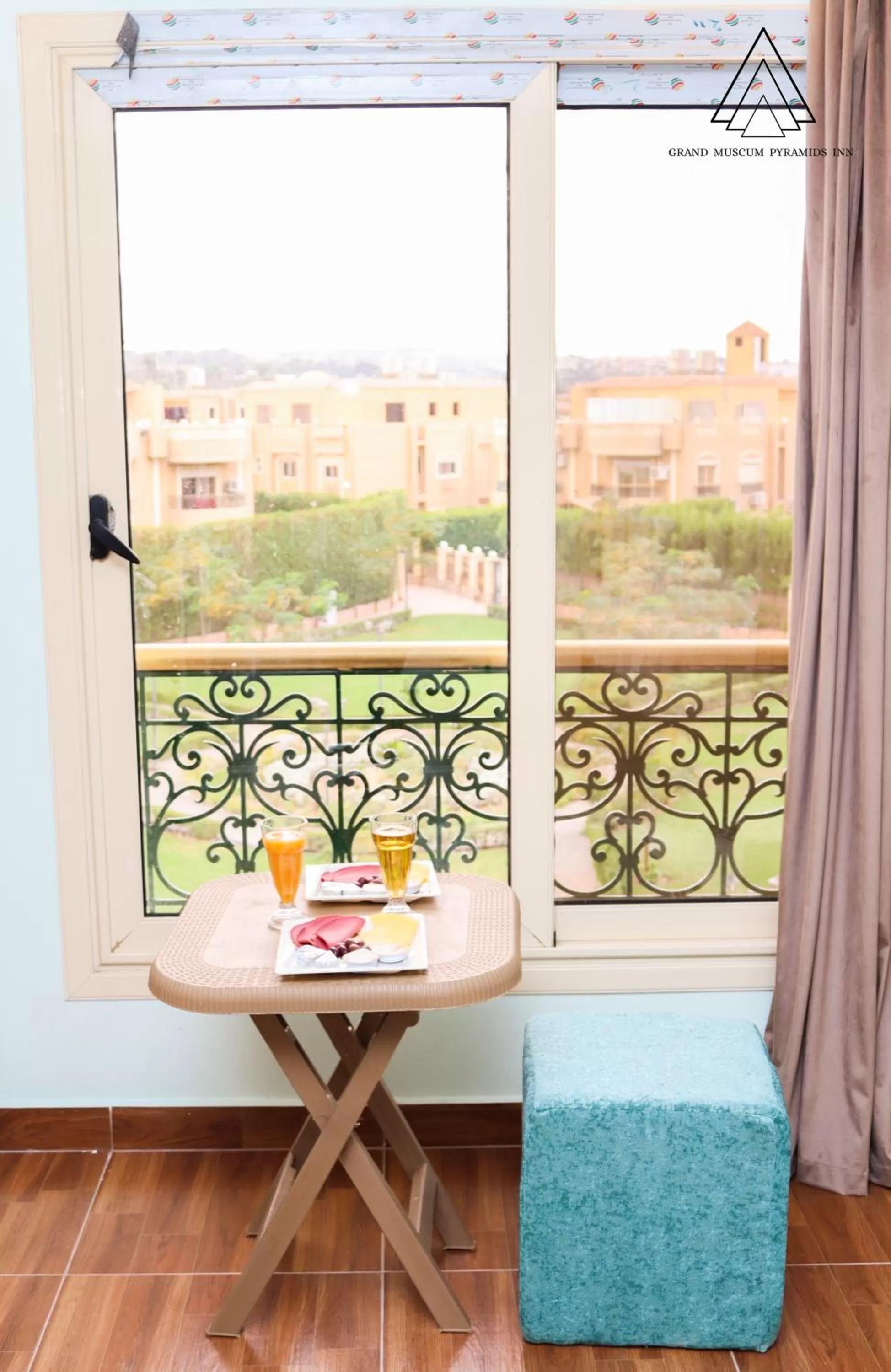 Patio in Grand Museum Pyramids Inn