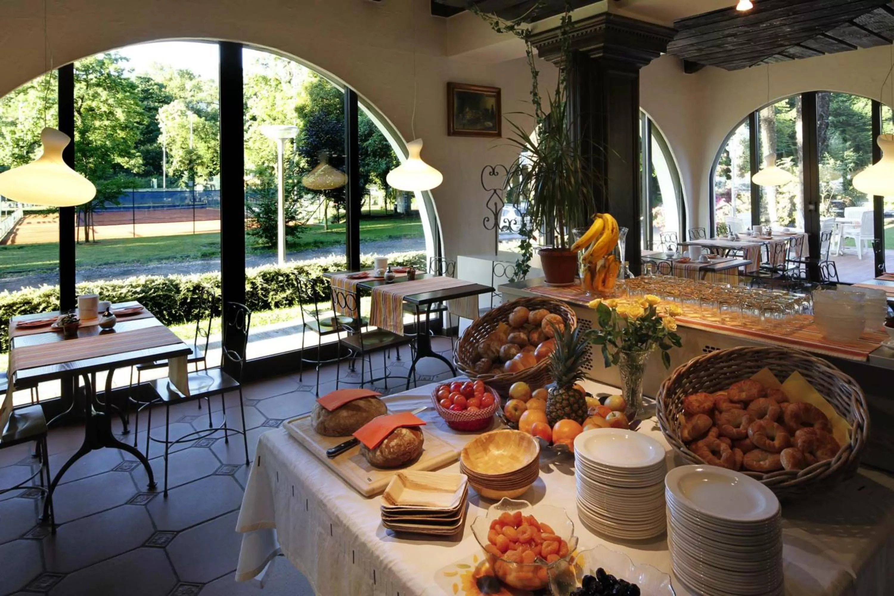 Restaurant/places to eat in Aparthotel Al Lago