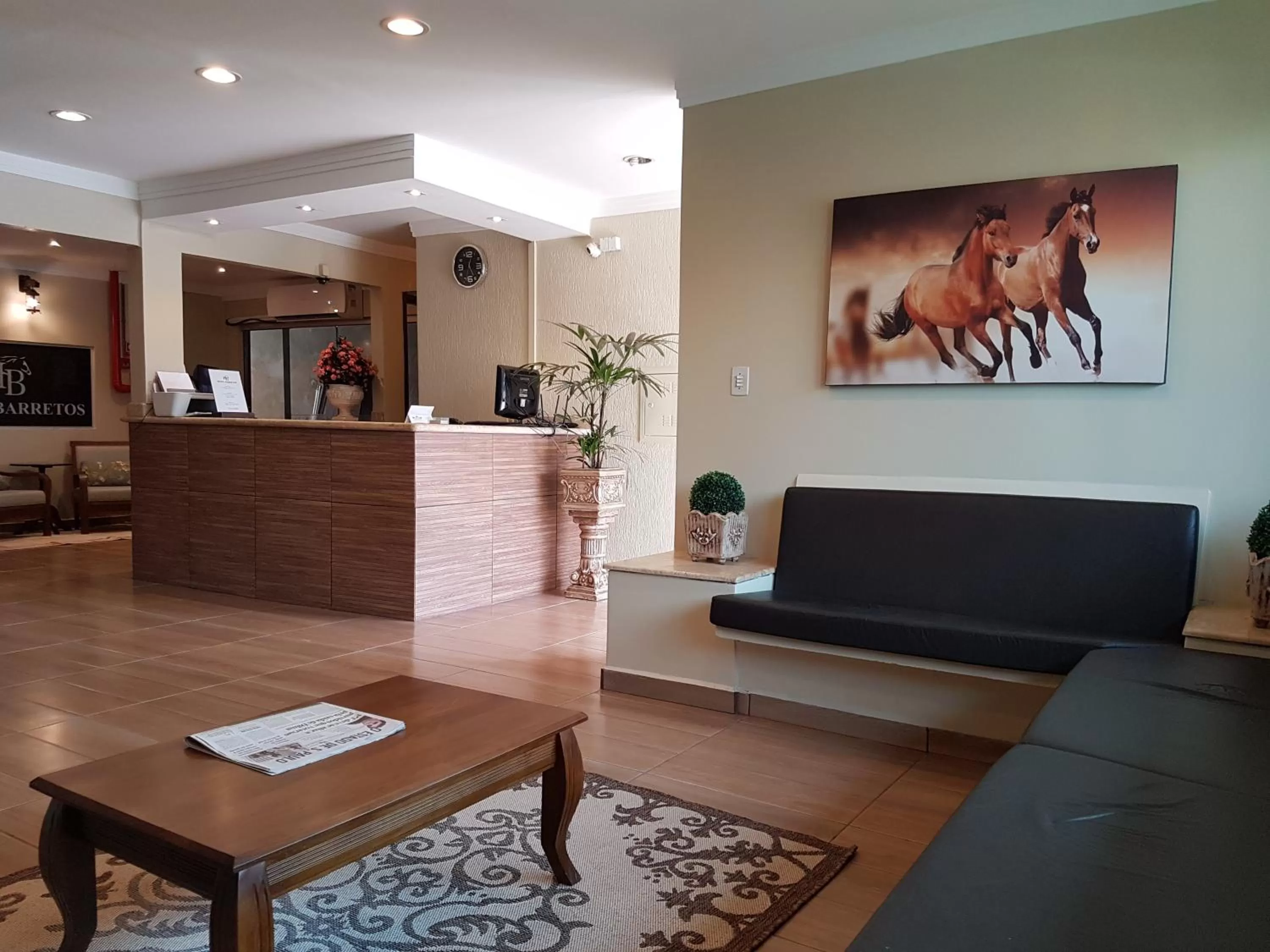 Living room in Hotel Barretos