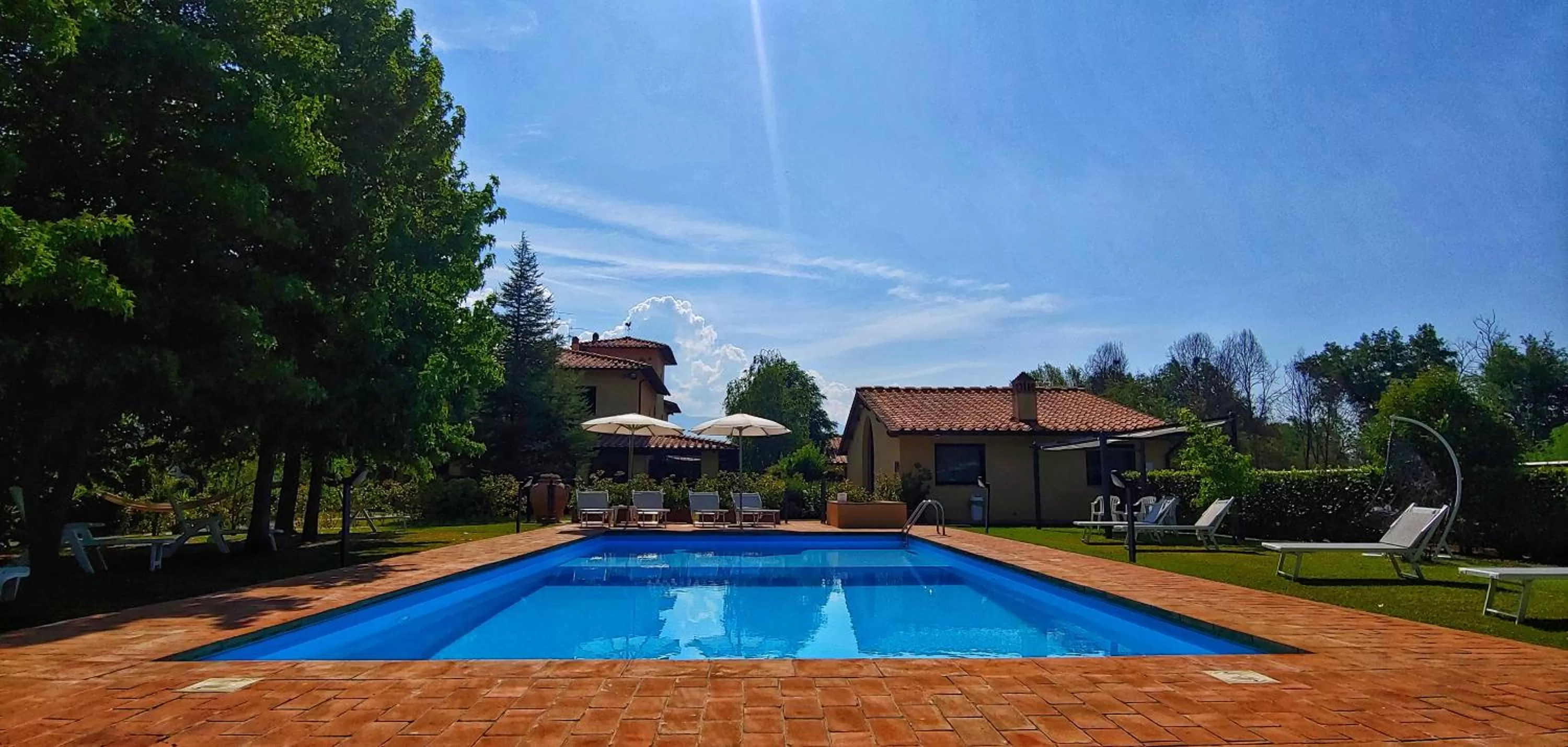 Swimming pool in Torrebianca Tuscany