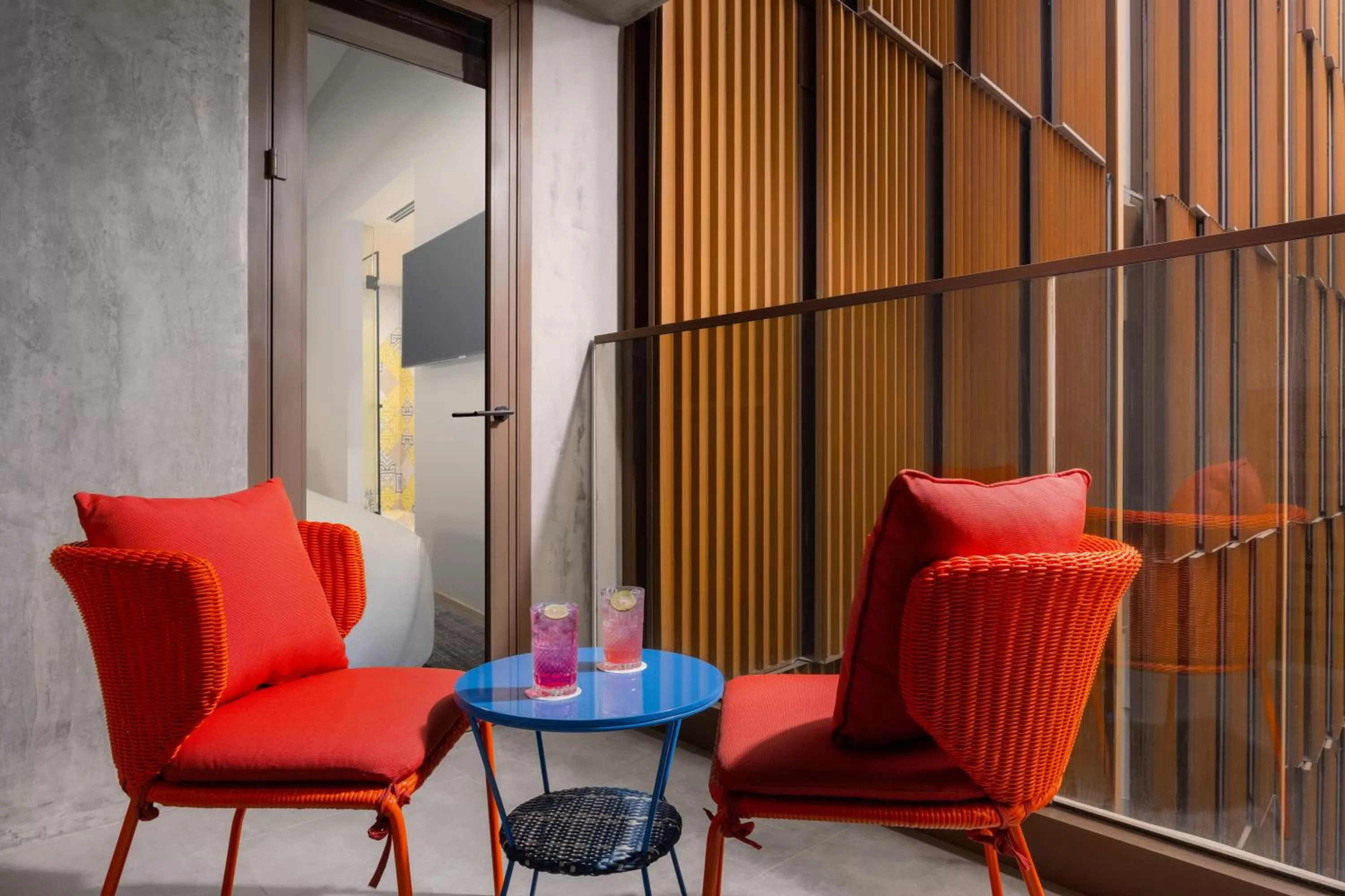 Balcony/Terrace in ibis Styles Bangkok Silom