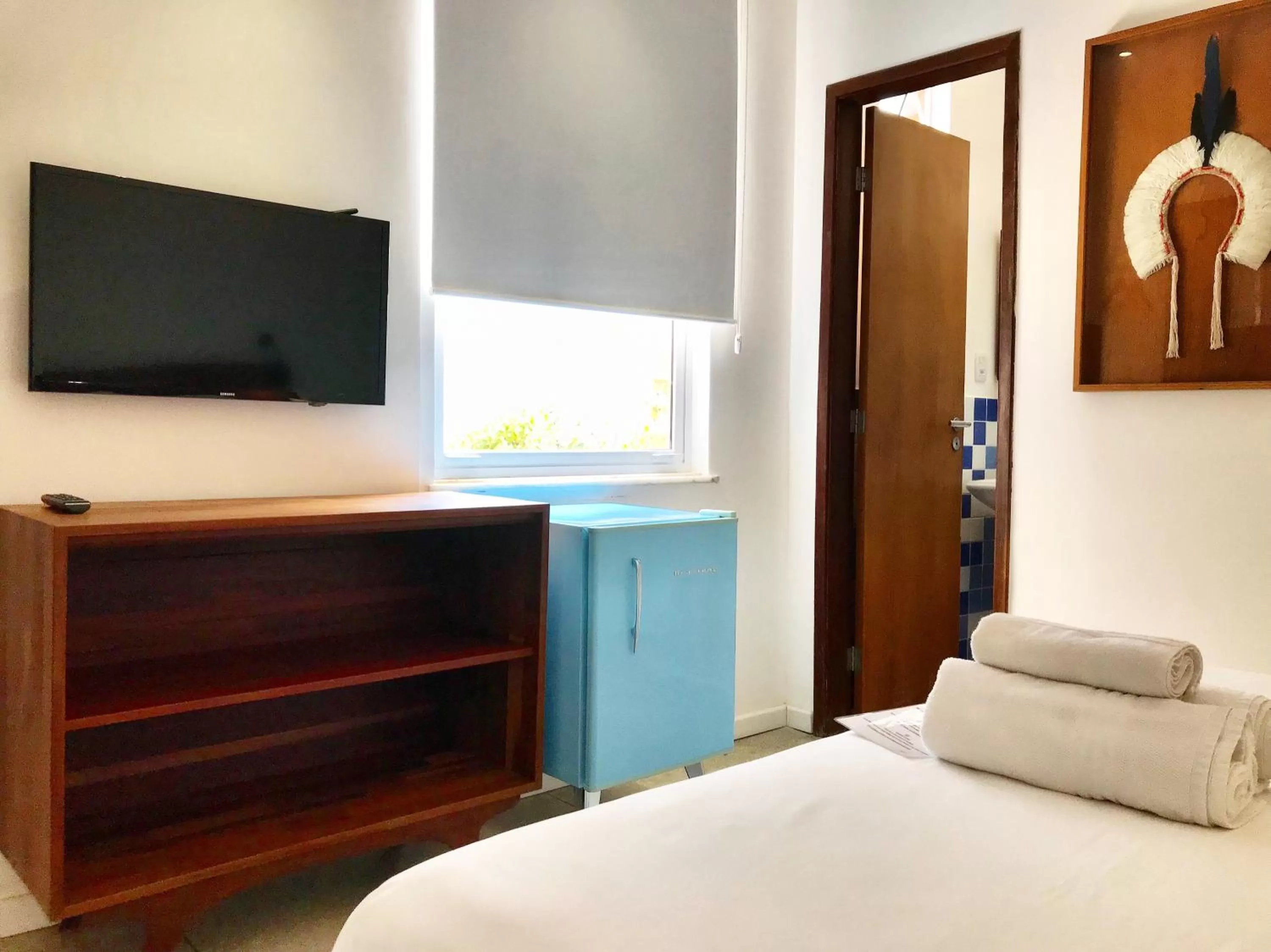 Bed in Viver Bahia Pousada