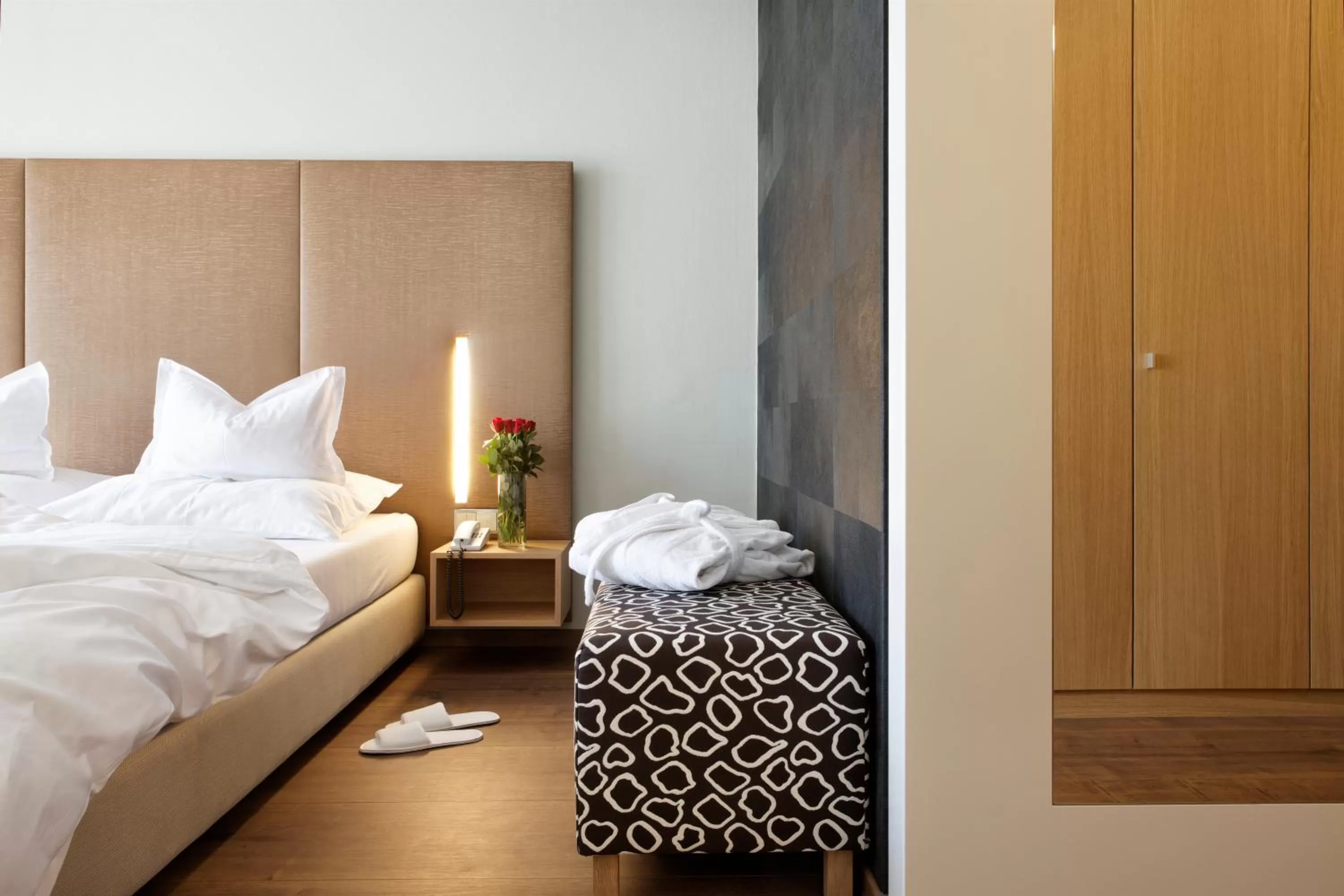 Bedroom, Bed in Hotel Nationalpark