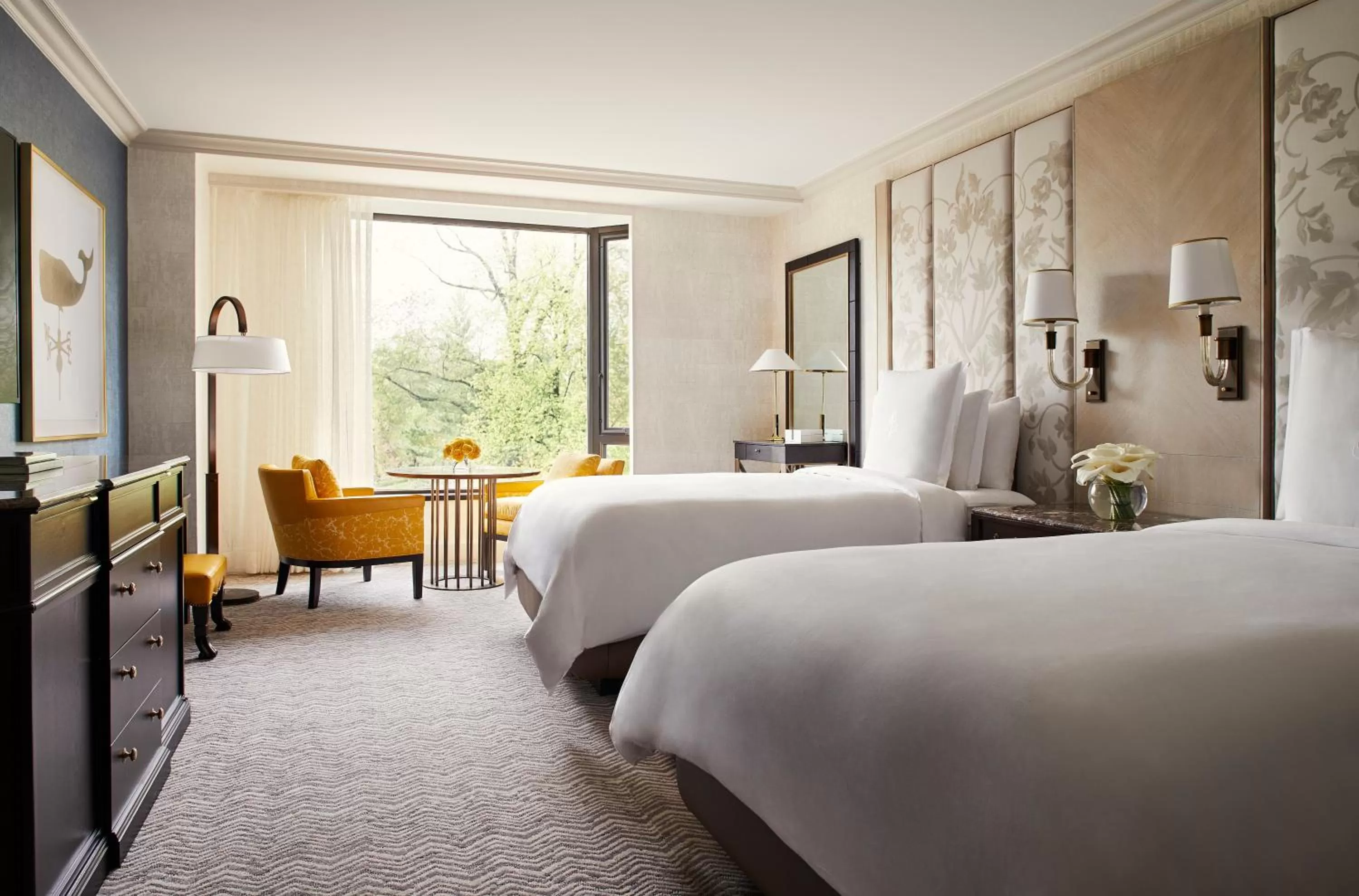 Bed in Four Seasons Boston