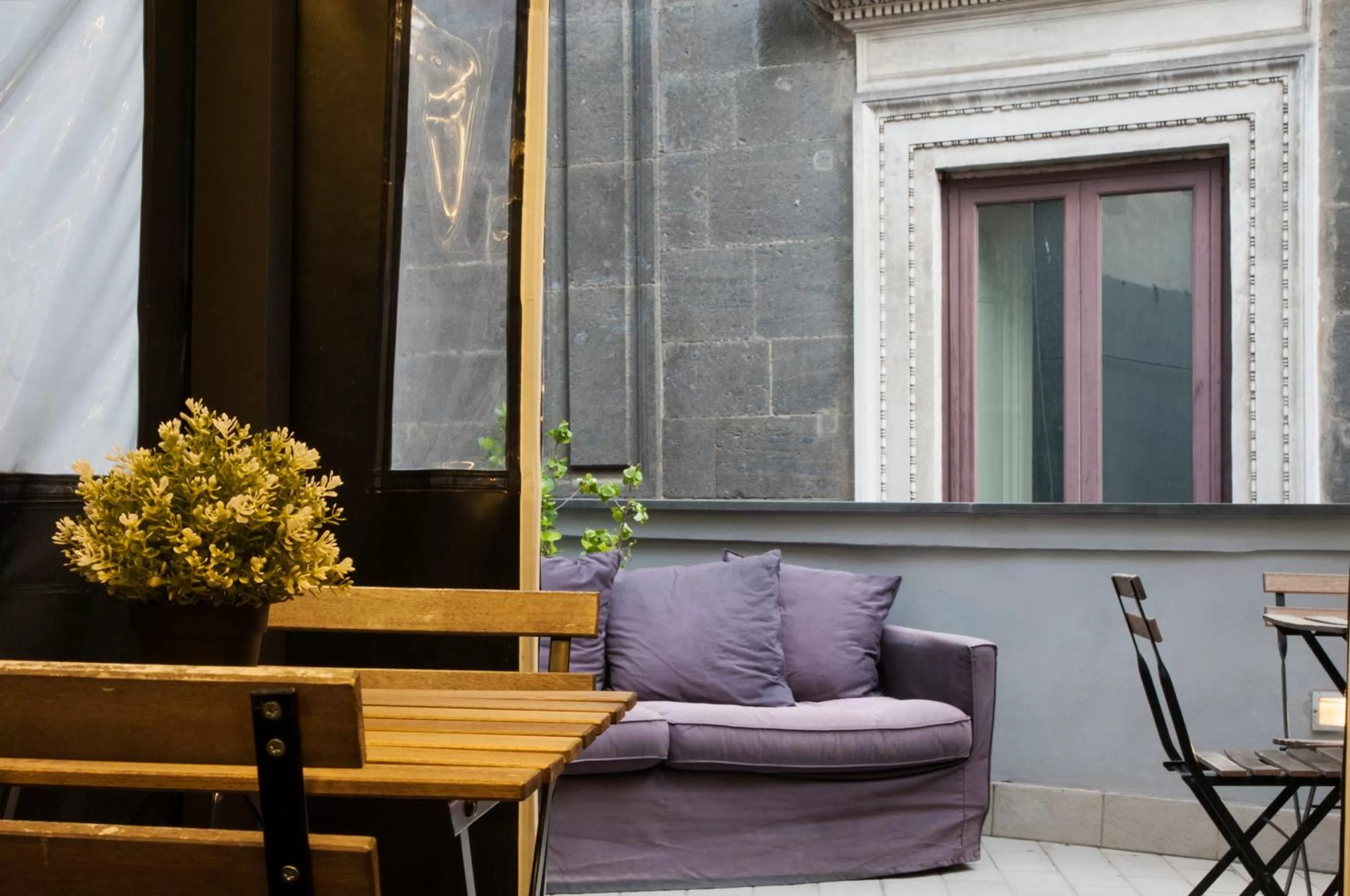 Balcony/Terrace in Il Taschino Suite