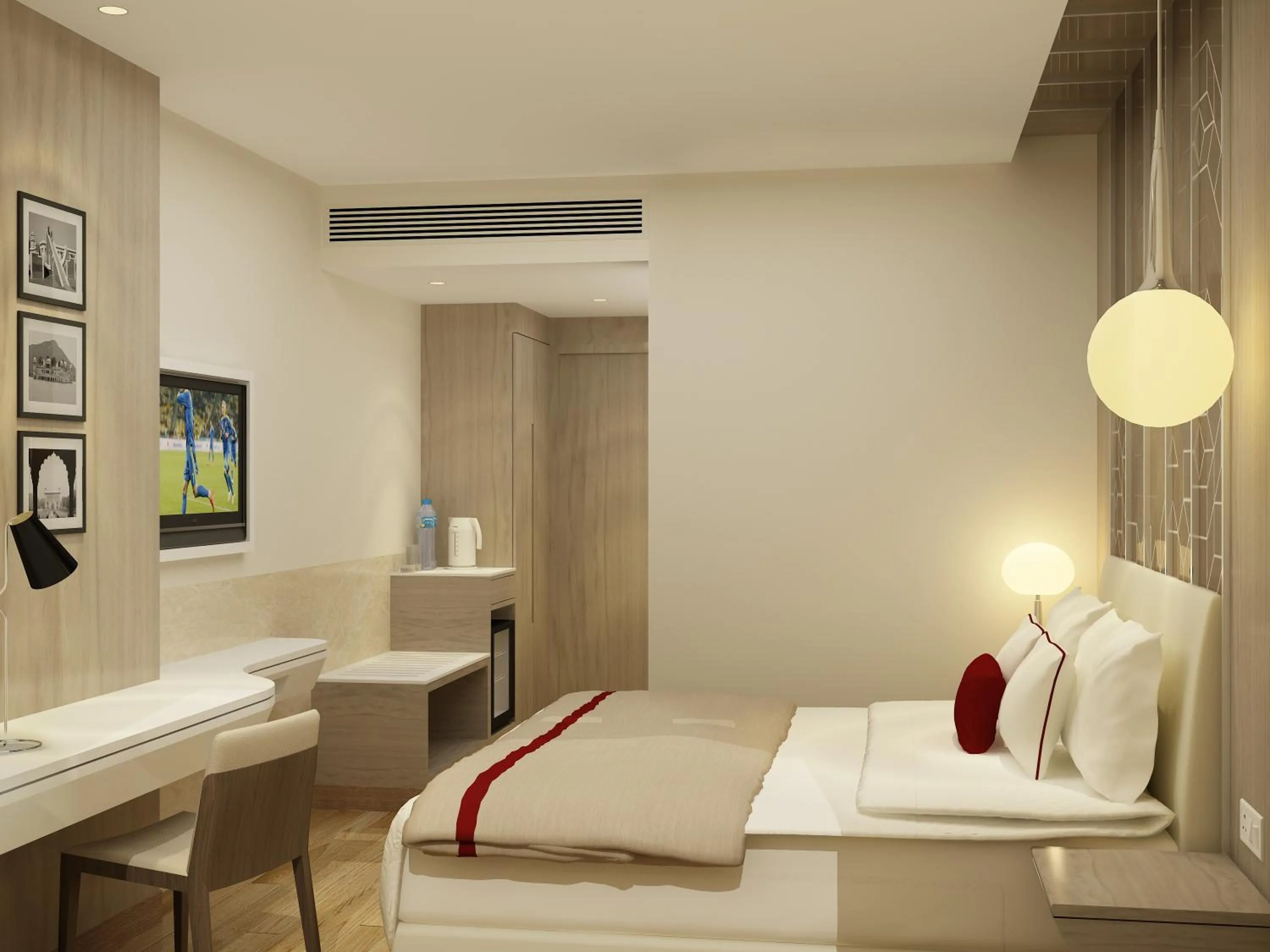 Photo of the whole room, Bed in Days Hotel Jaipur Tonk Road By Wyndham