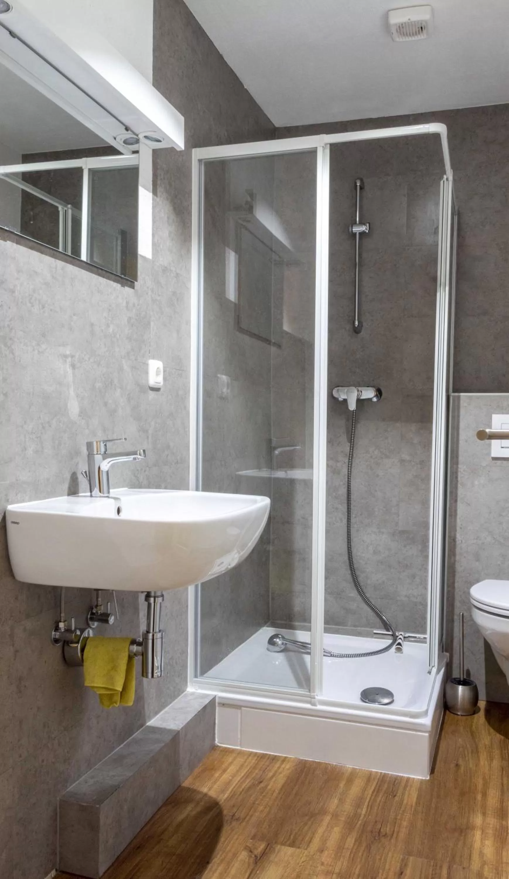 Bathroom in Gästehaus Jagsttal