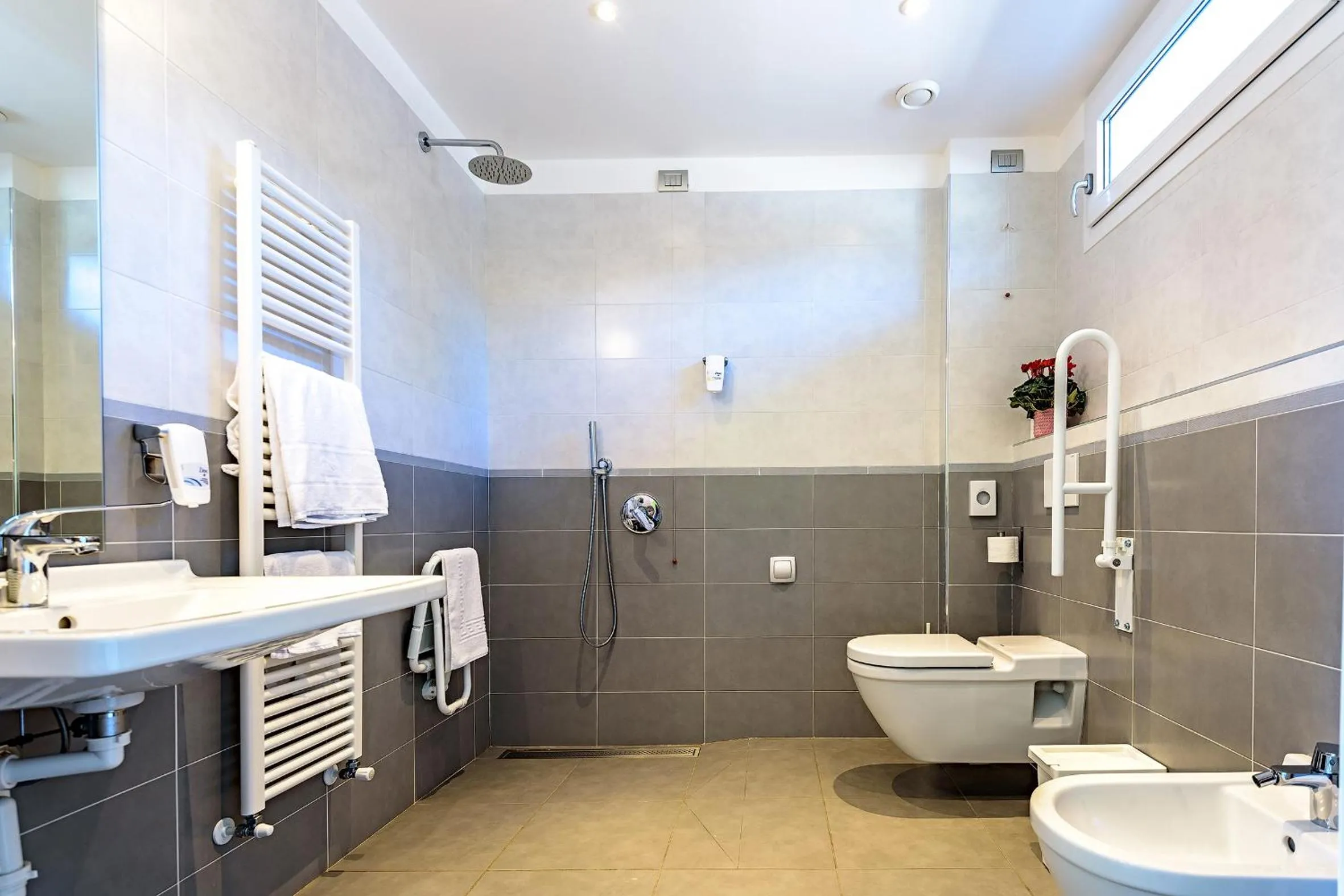 Shower in Hotel Vischi