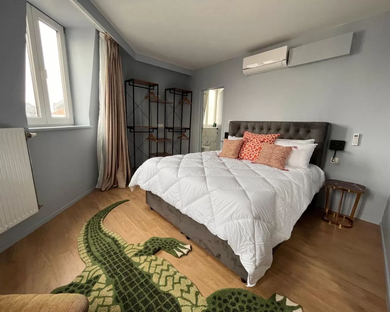 Bed in Hôtel La Pièce