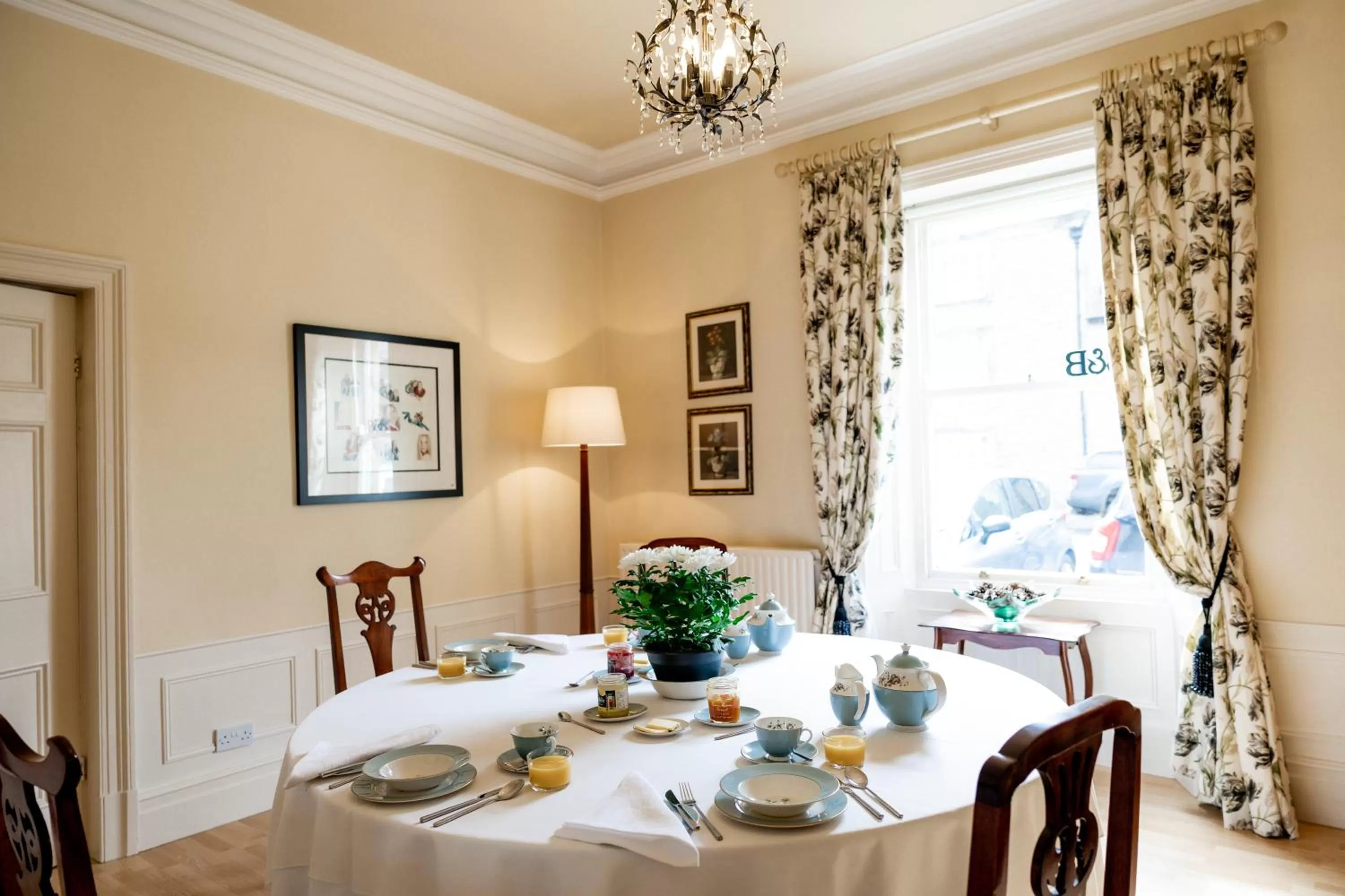 Dining area in Newgate House