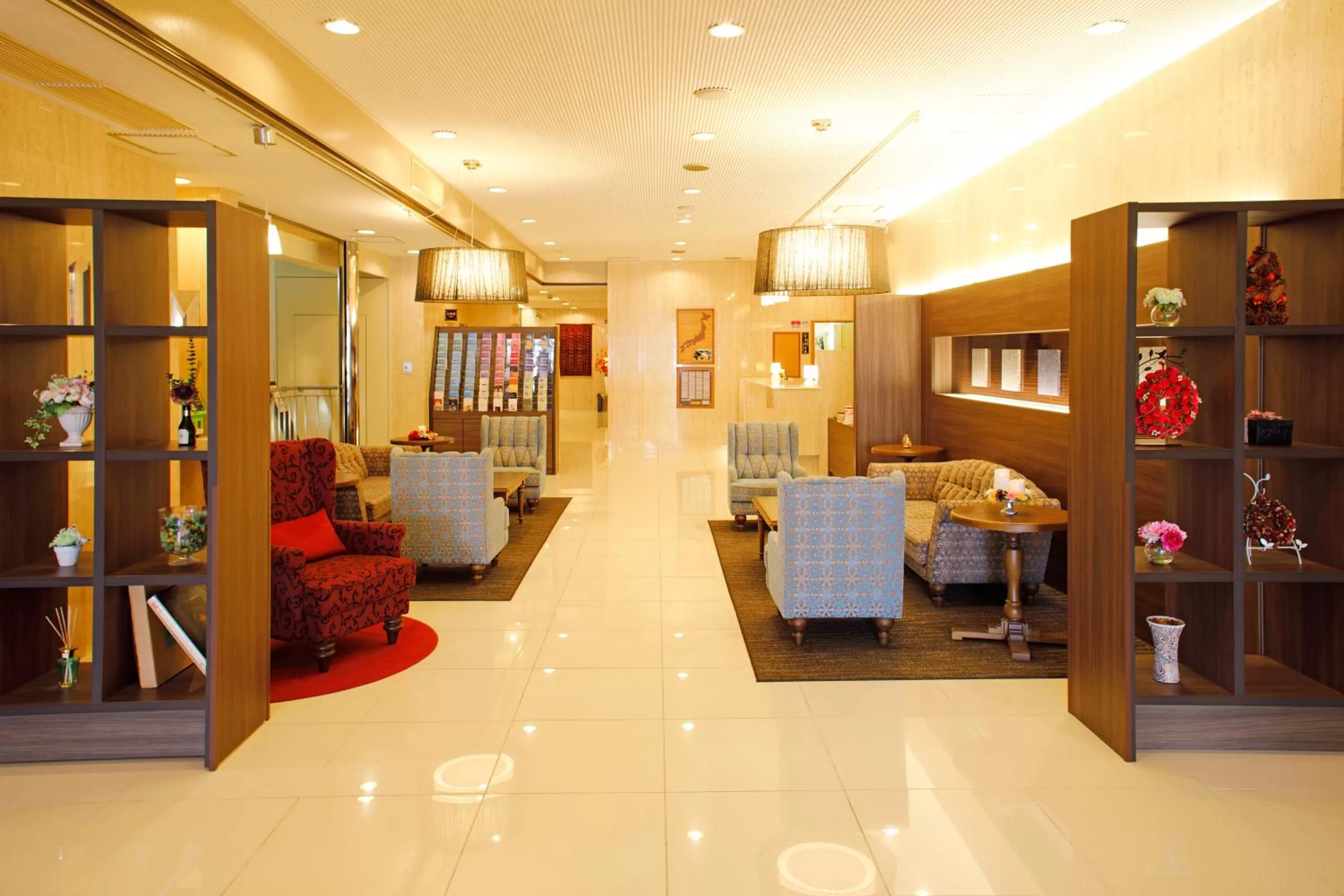 Lobby or reception in Hotel Sunroute Hikone