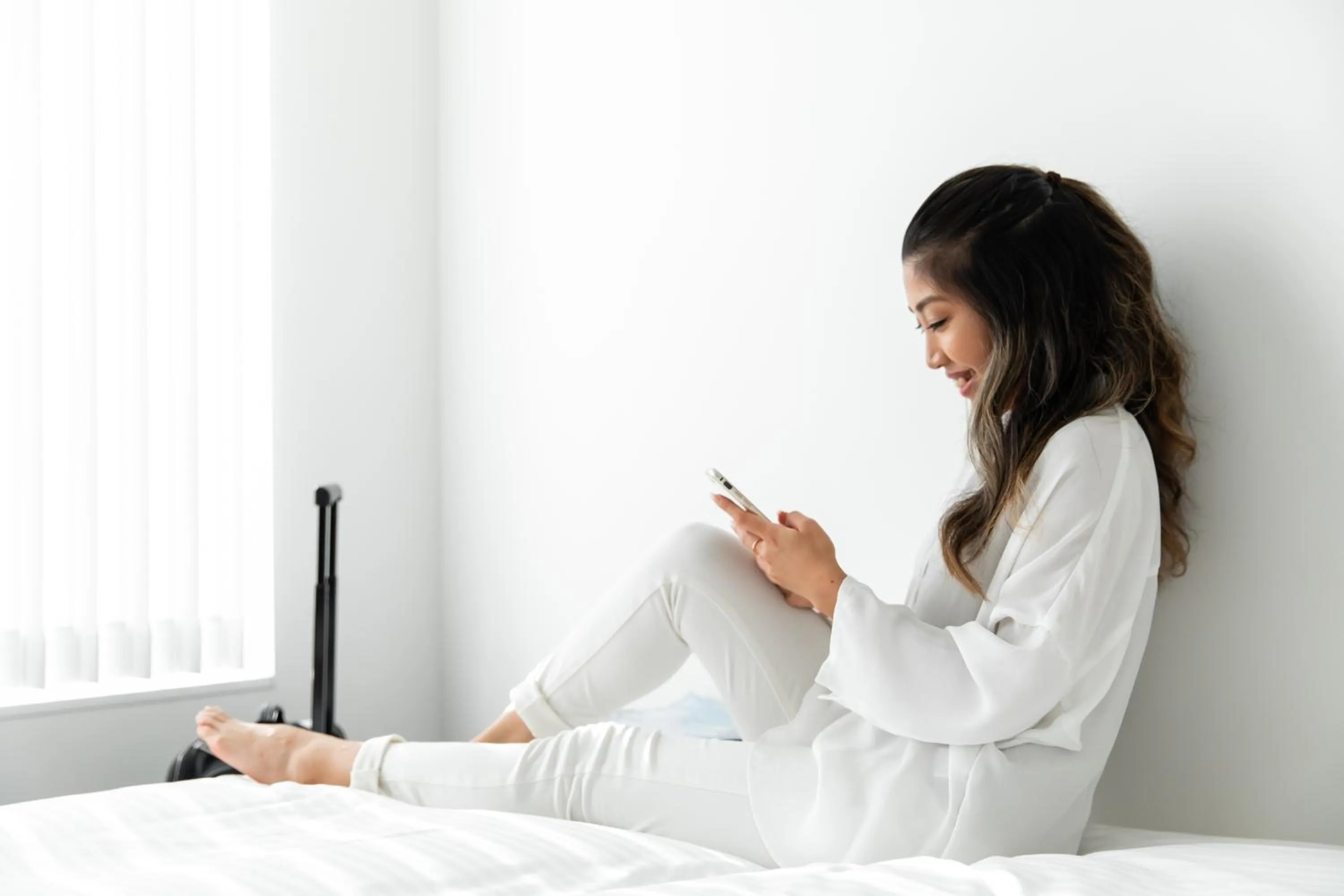 Bed in Imu Hotel Kyoto