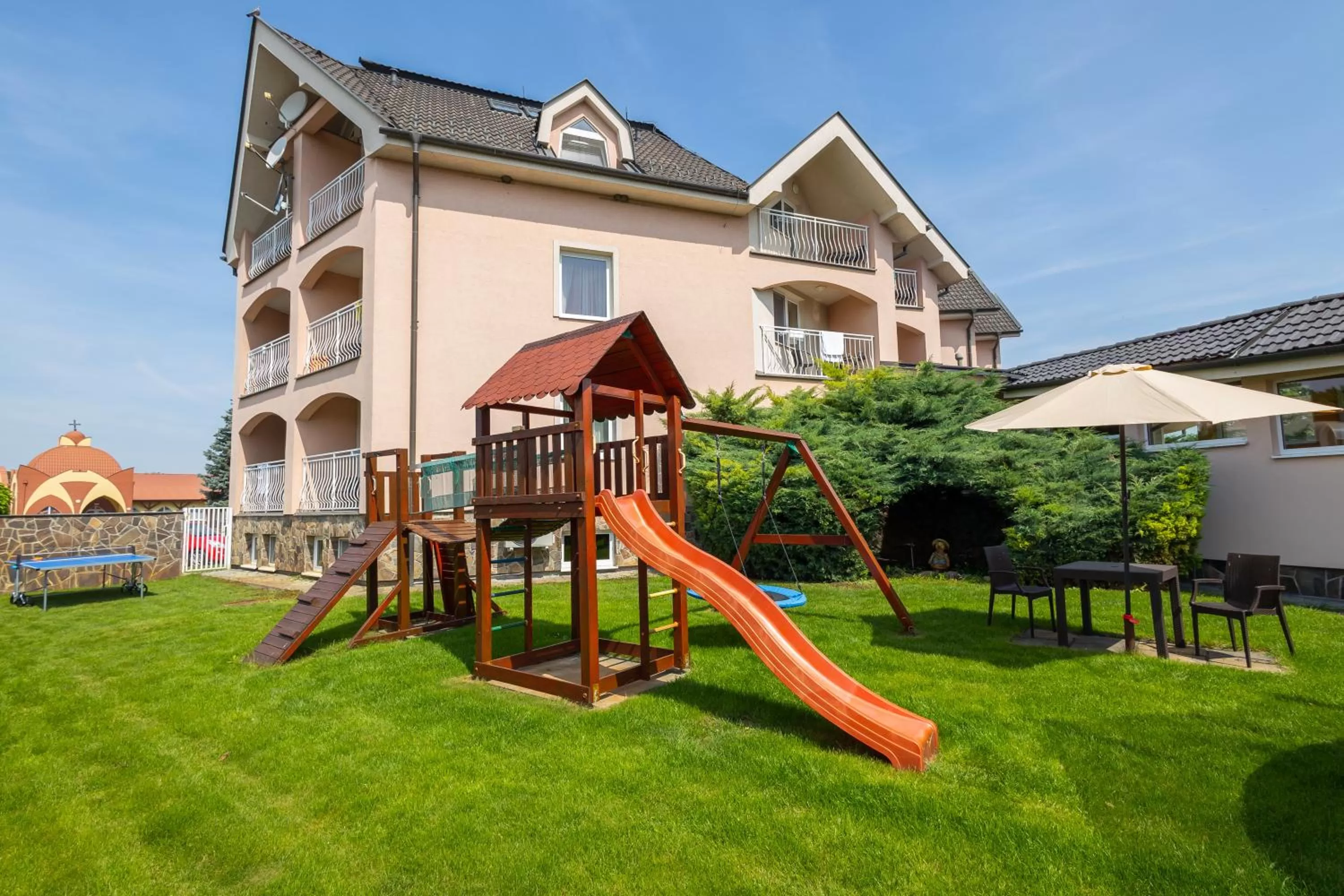Children play ground in Hotel Orchidea Spa & Wellness