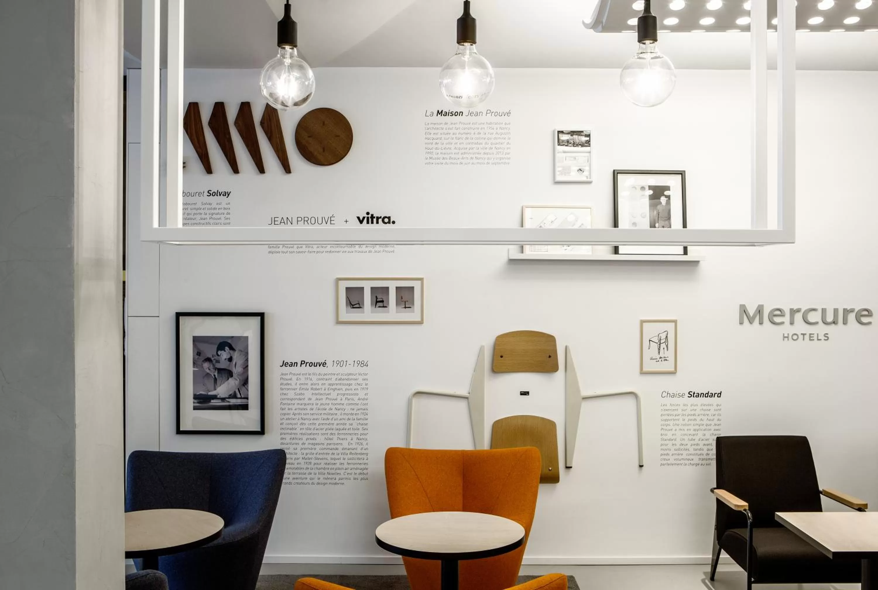 Lobby or reception in Mercure Nancy Centre Gare