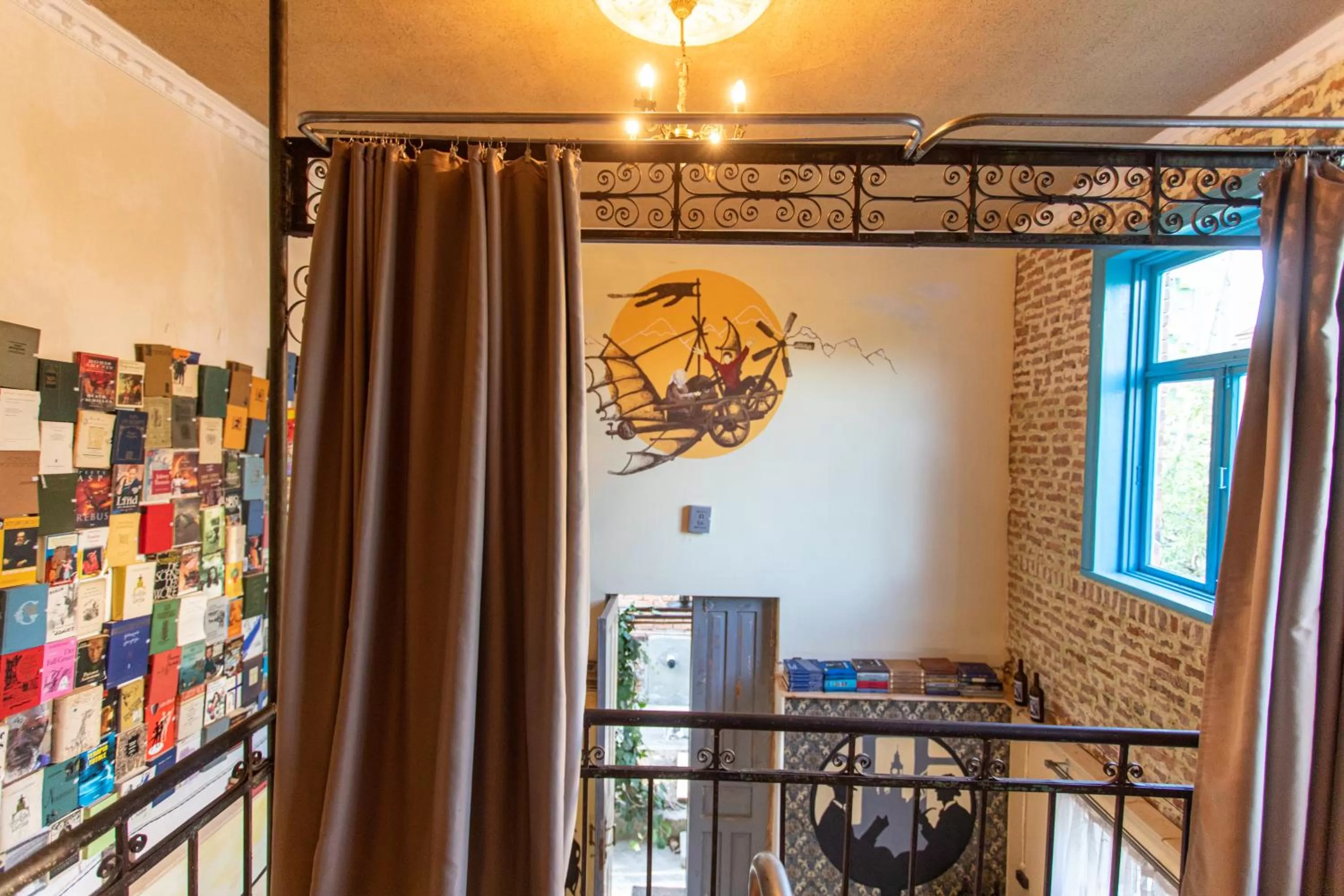 Living room in Book Hotel