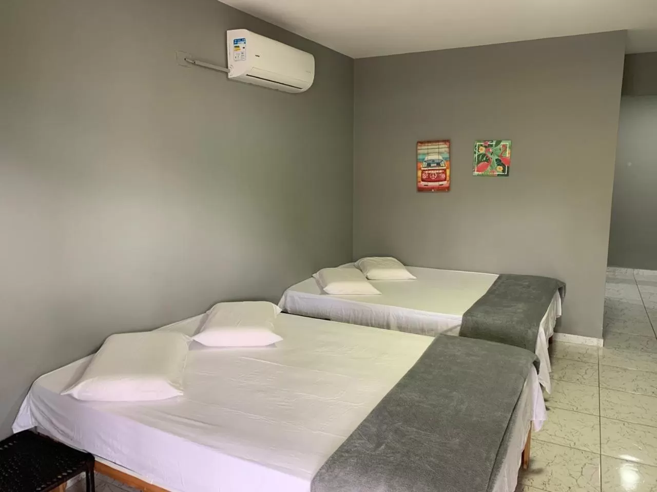 Bed in Santa Helena Pousada