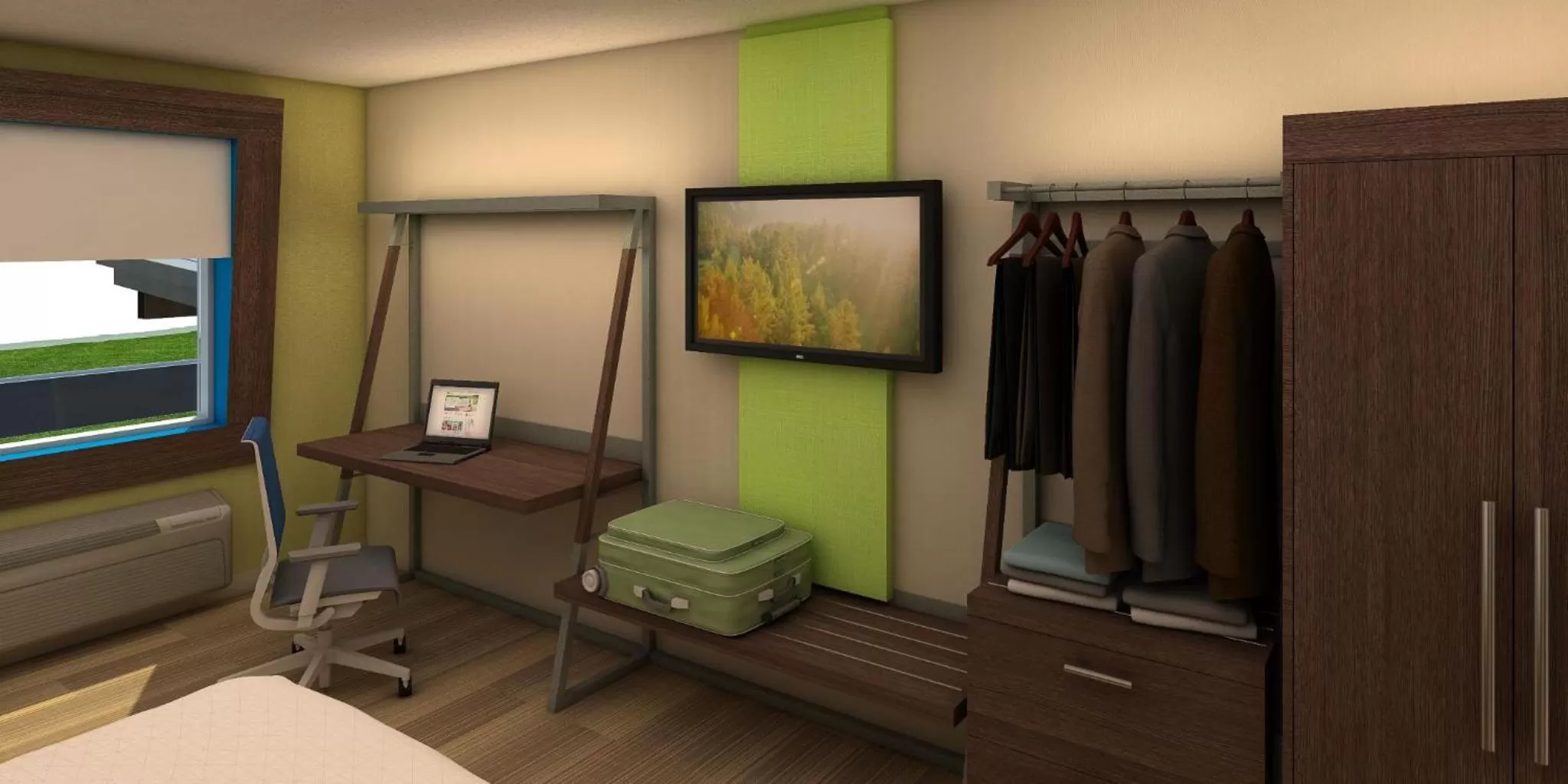 wardrobe in Holiday Inn Express & Suites - King George - Dahlgren by IHG