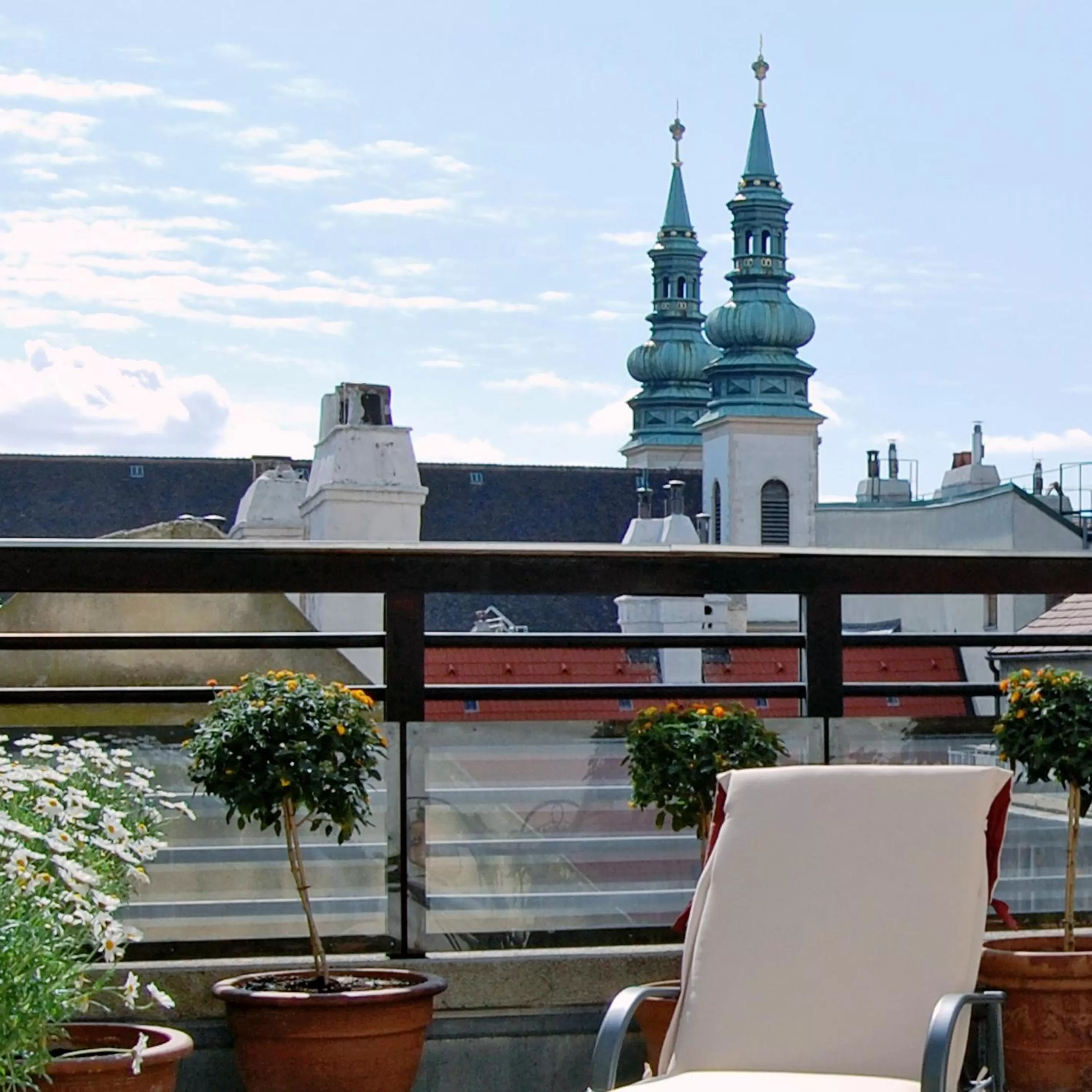 Balcony/Terrace in Hotel Kärntnerhof