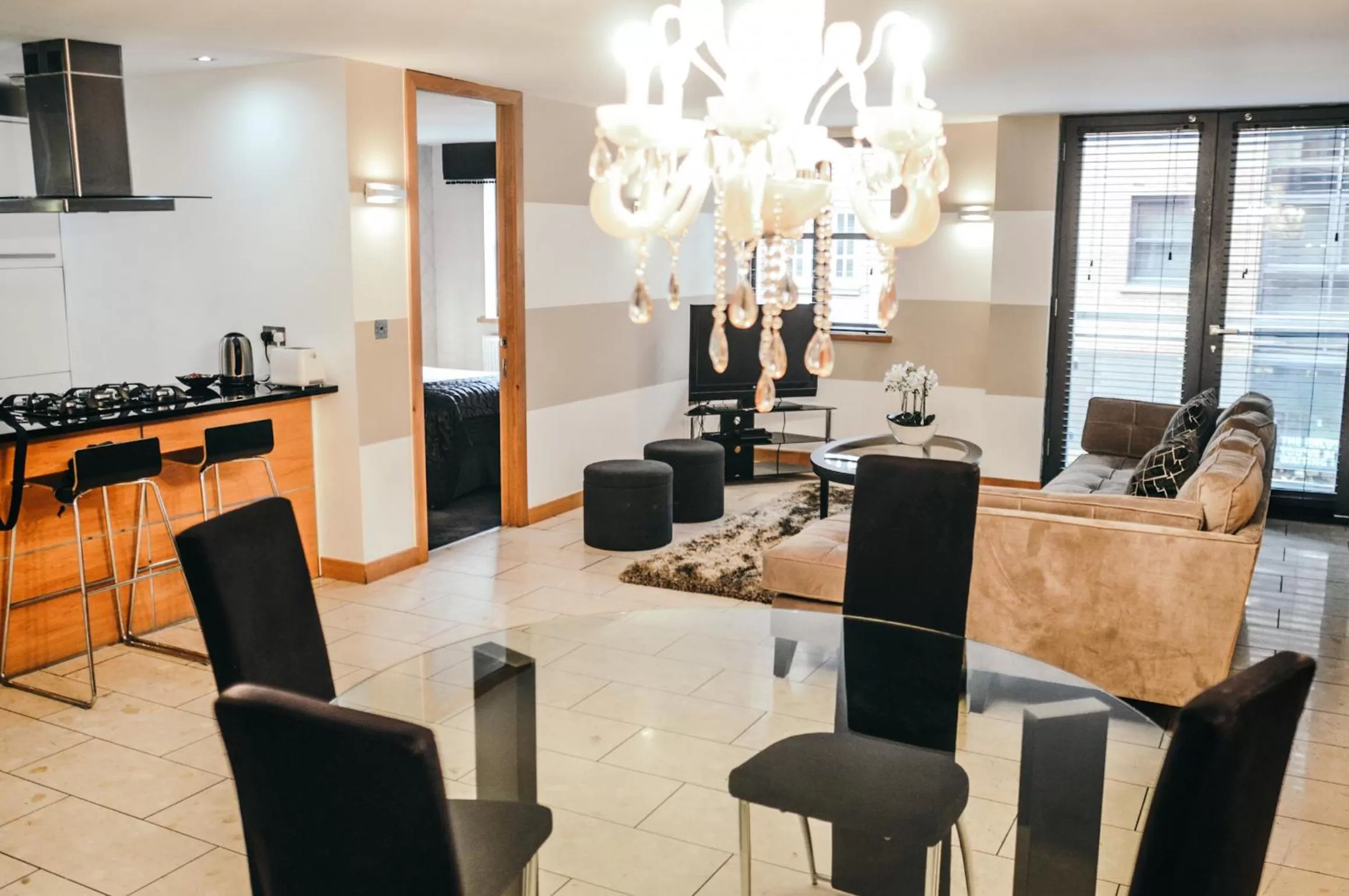 Living room in Posh Pads - Liverpool 1 - Apart-Hotel