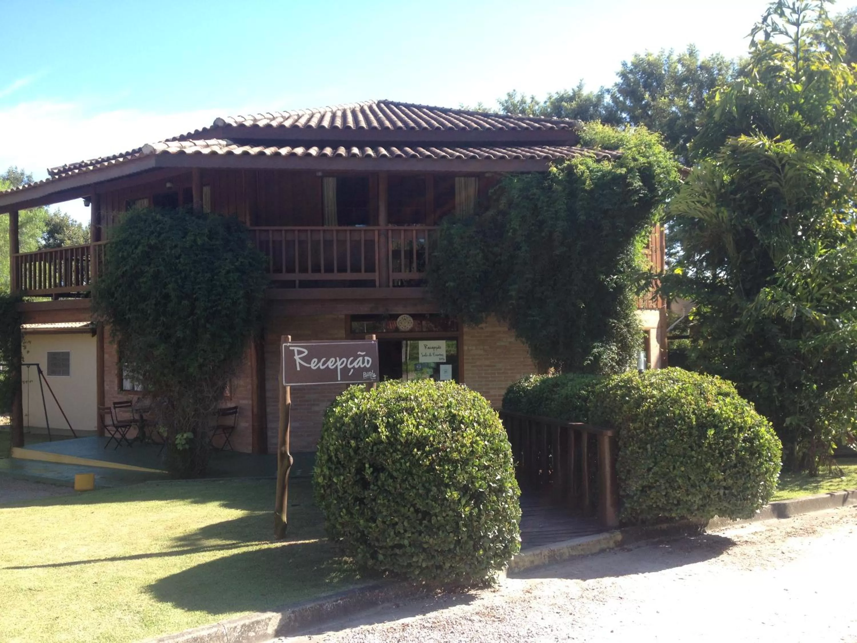 Facade/entrance in Pousada Paiol