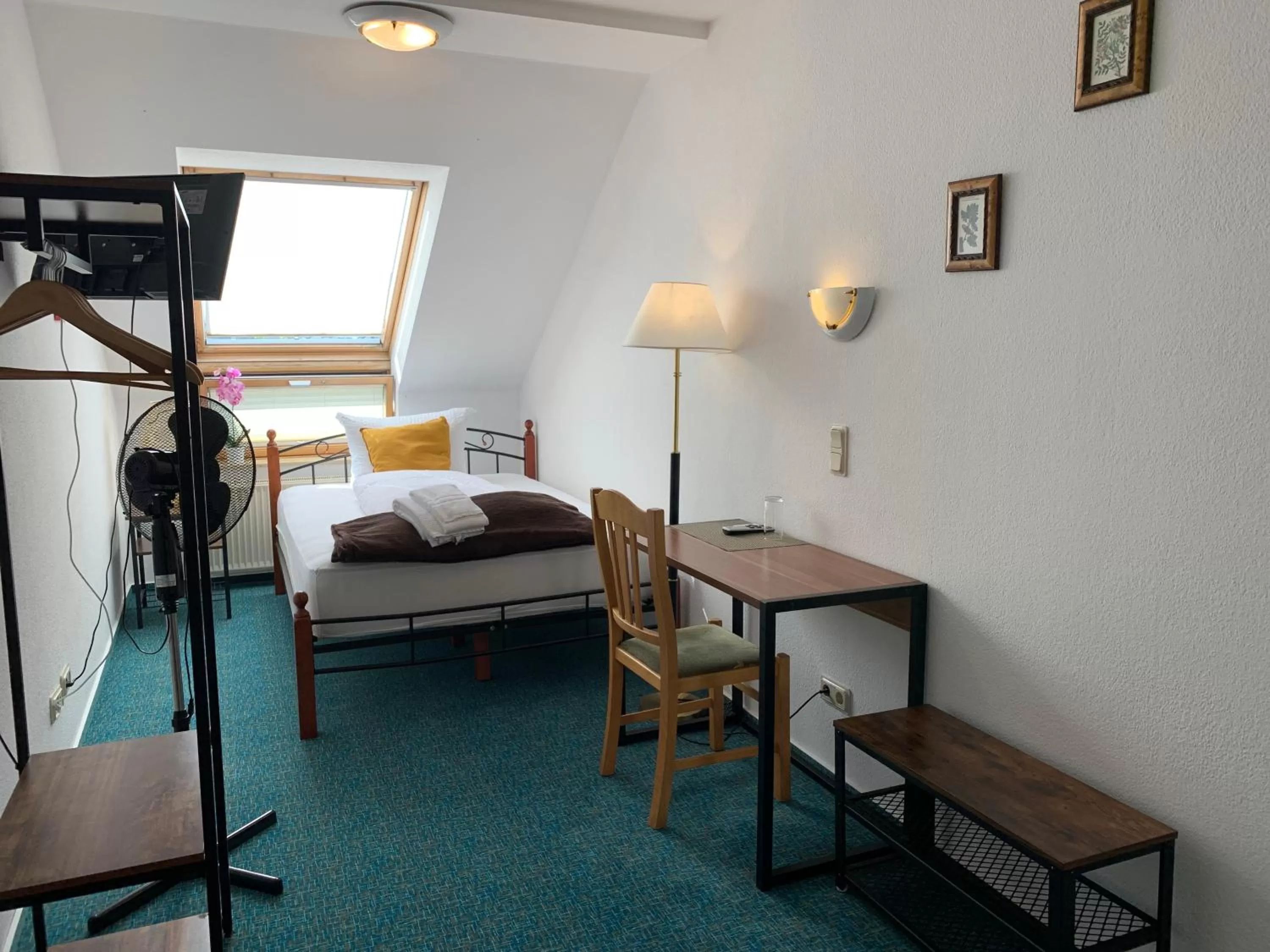 Bedroom, Bed in Hotel Rosengarten