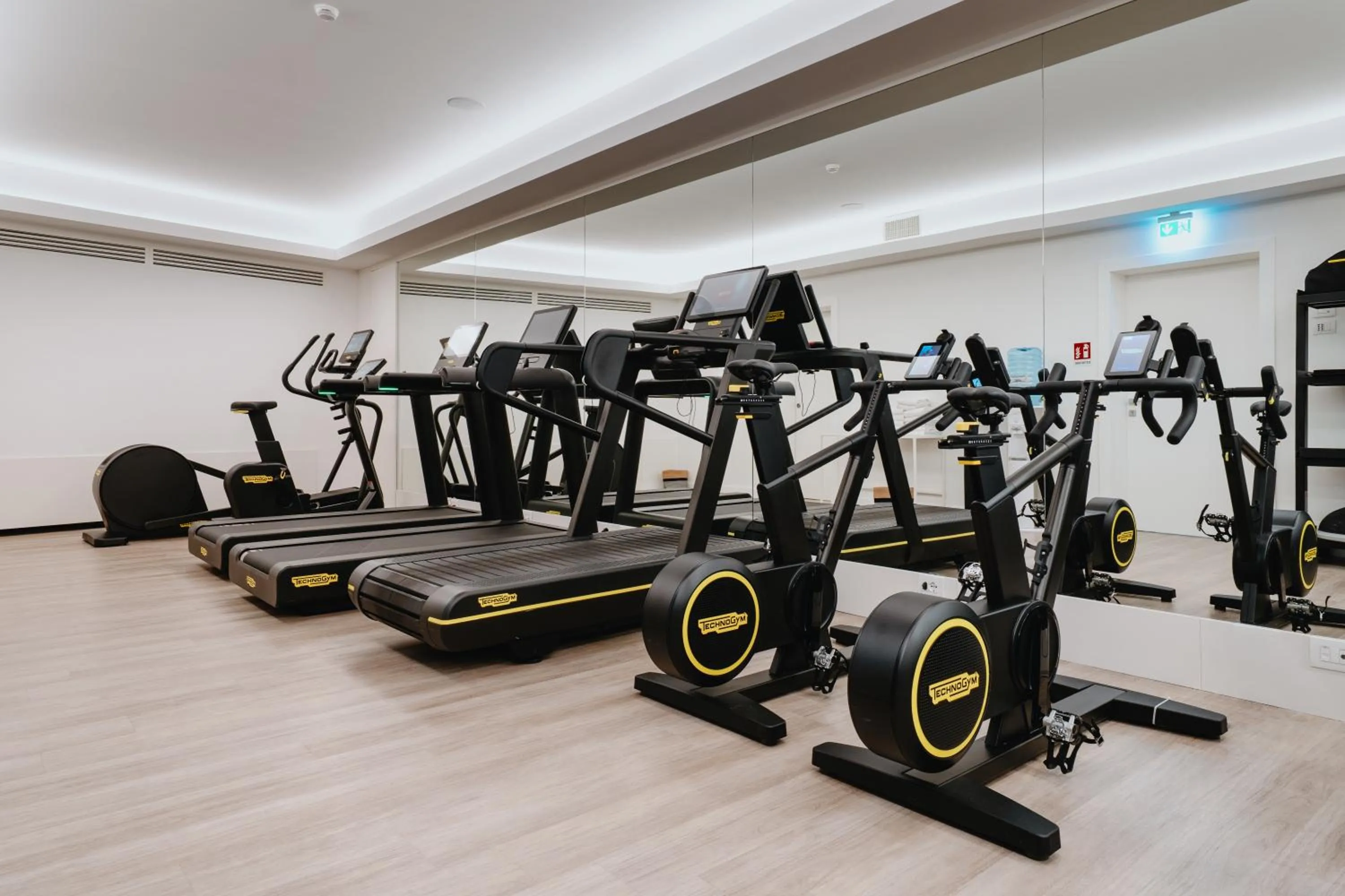 Fitness centre/facilities in Hotel Morfeo